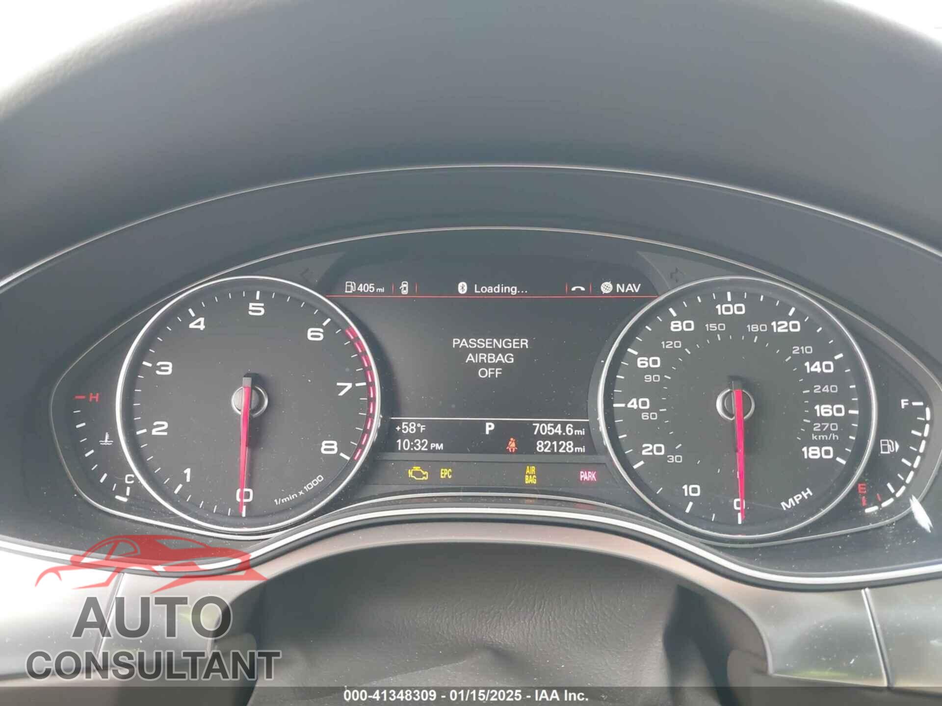 AUDI A6 2013 - WAUGFAFC2DN007347