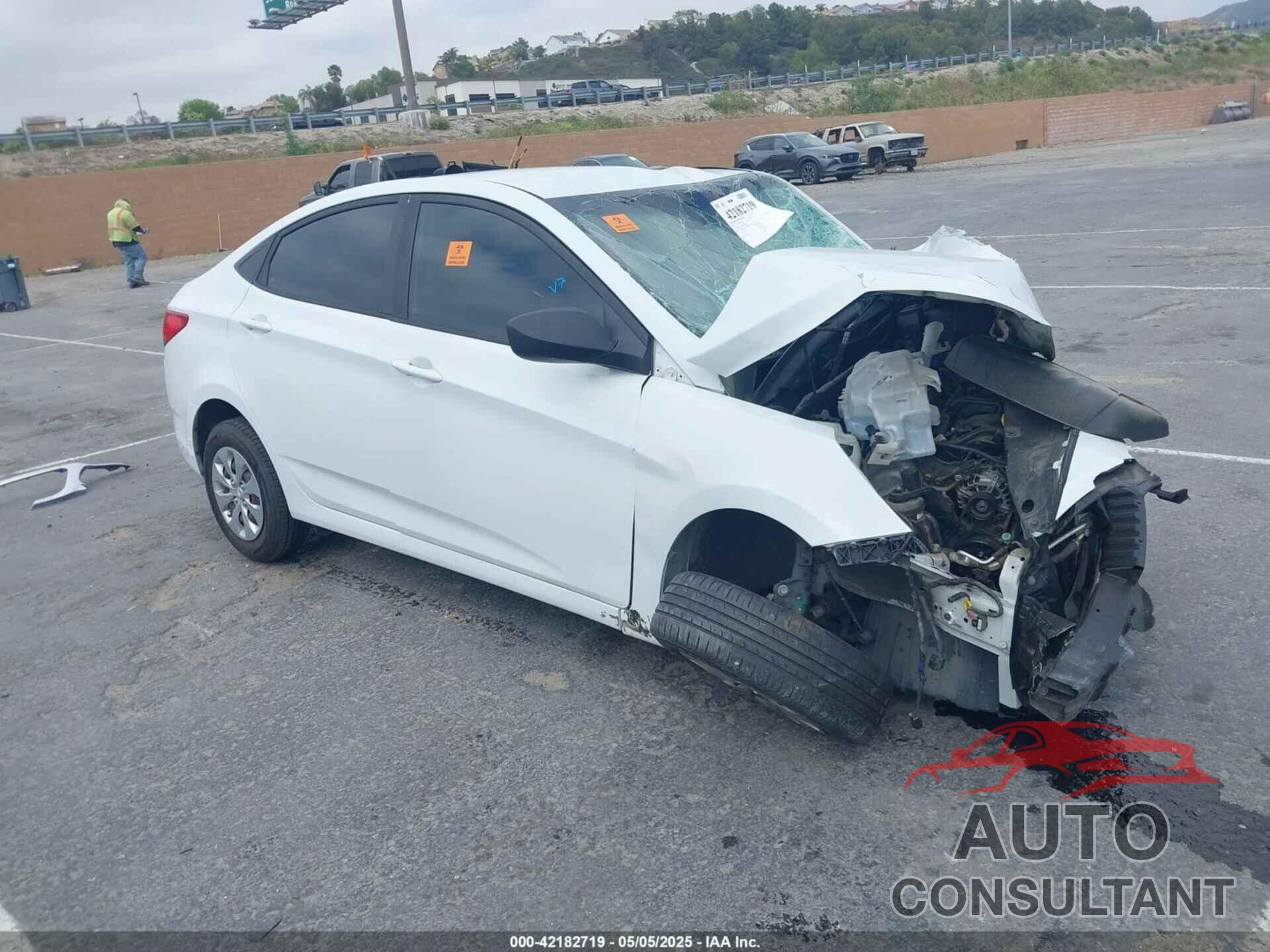 HYUNDAI ACCENT 2017 - KMHCT4AE2HU372039