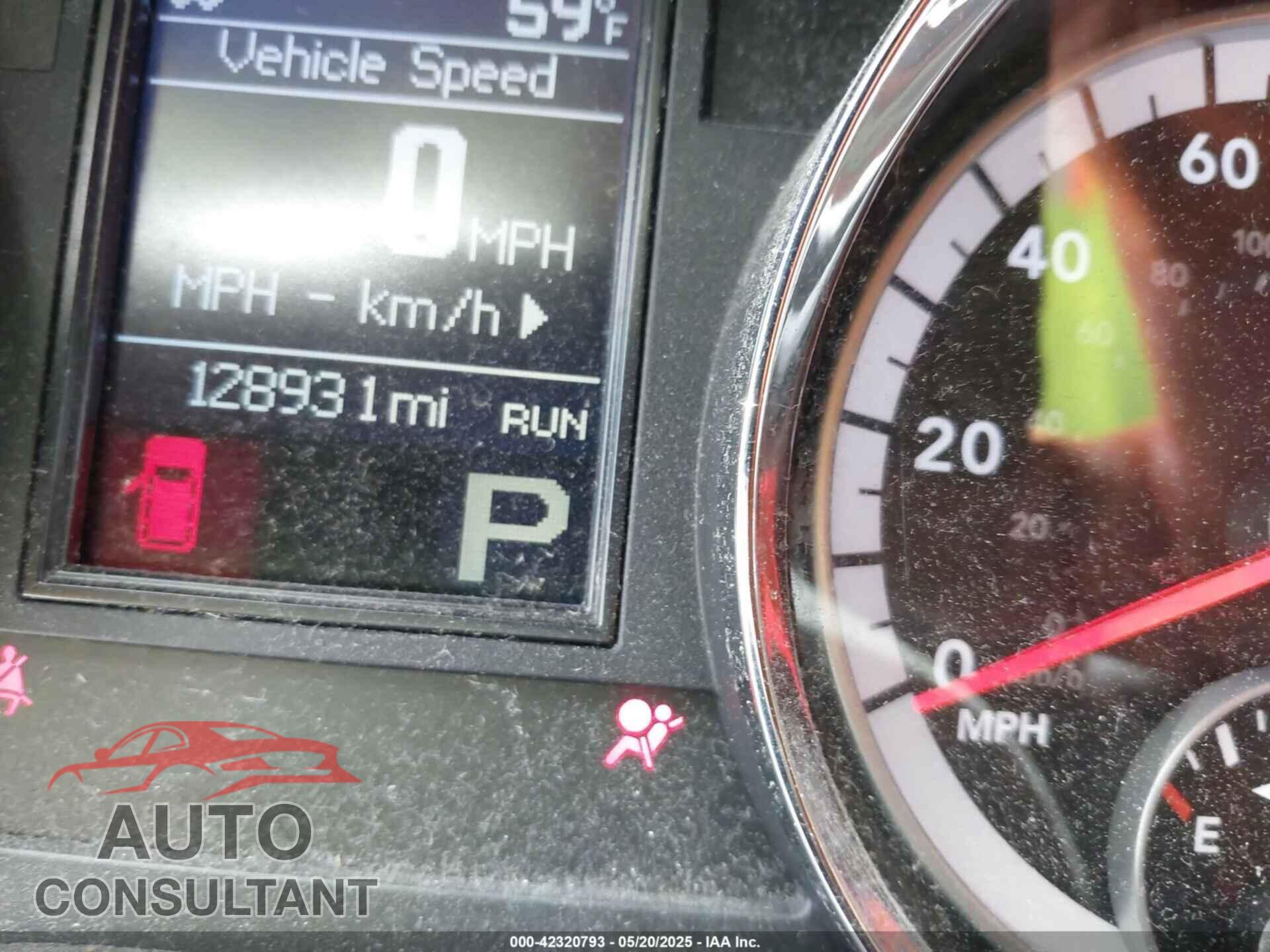 DODGE DURANGO 2012 - 1C4RDJAG1CC122253