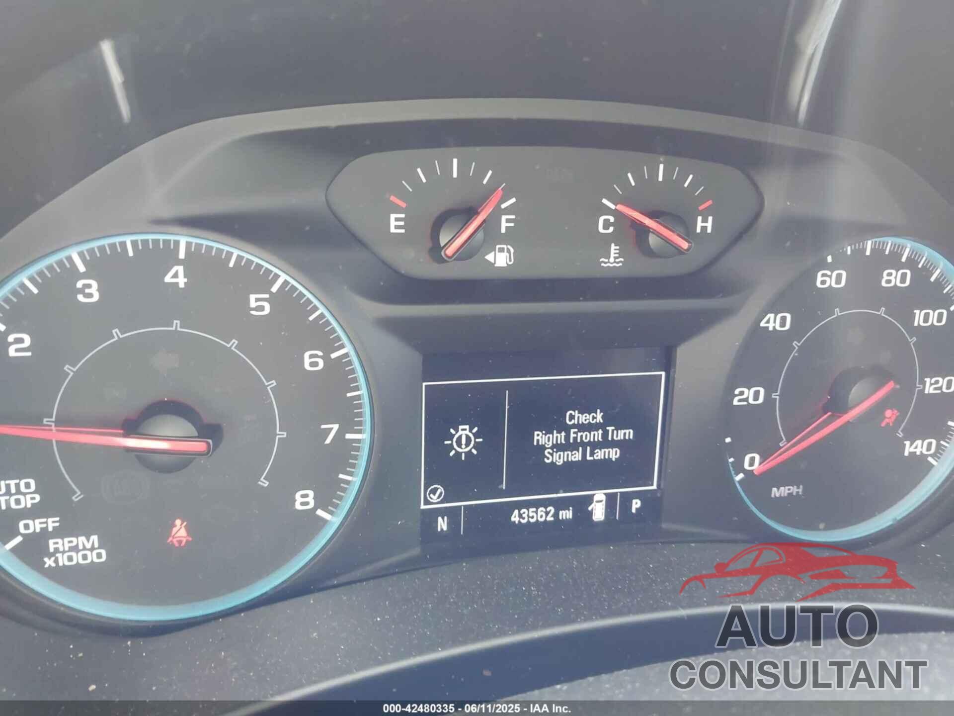 CHEVROLET EQUINOX 2021 - 3GNAXHEV3MS104118