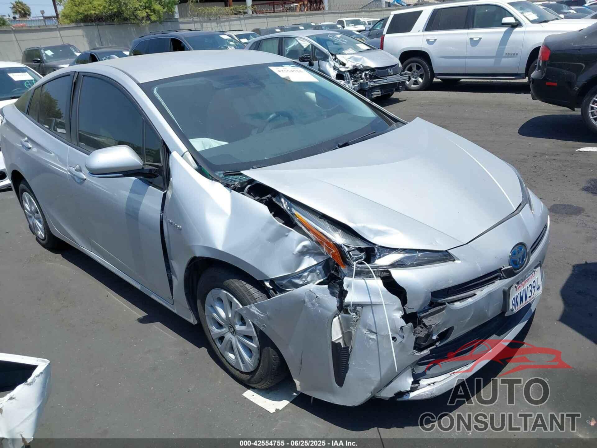 TOYOTA PRIUS 2019 - JTDKARFU8K3086616