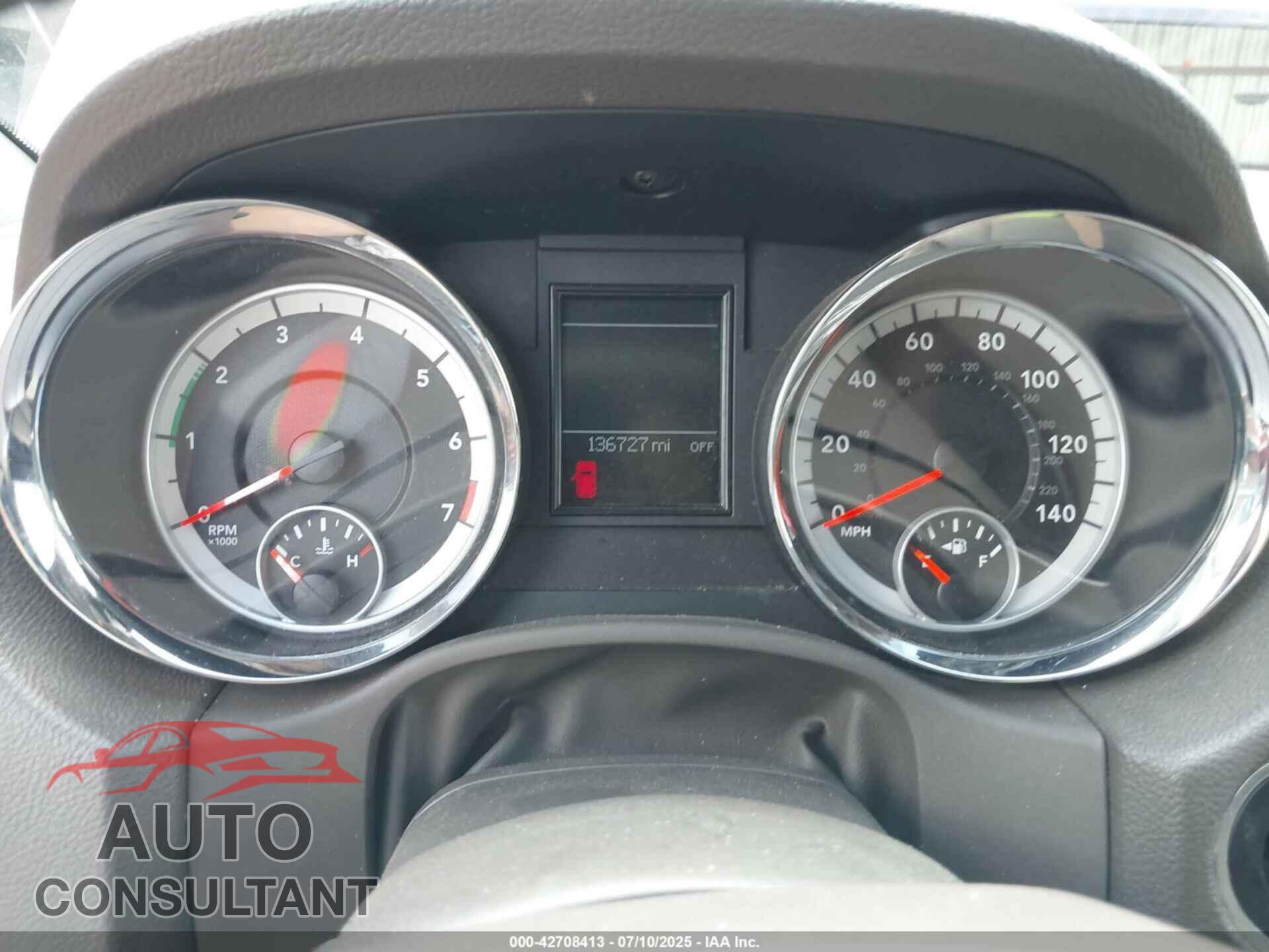 DODGE DURANGO 2012 - 1C4RDHDG0CC169696