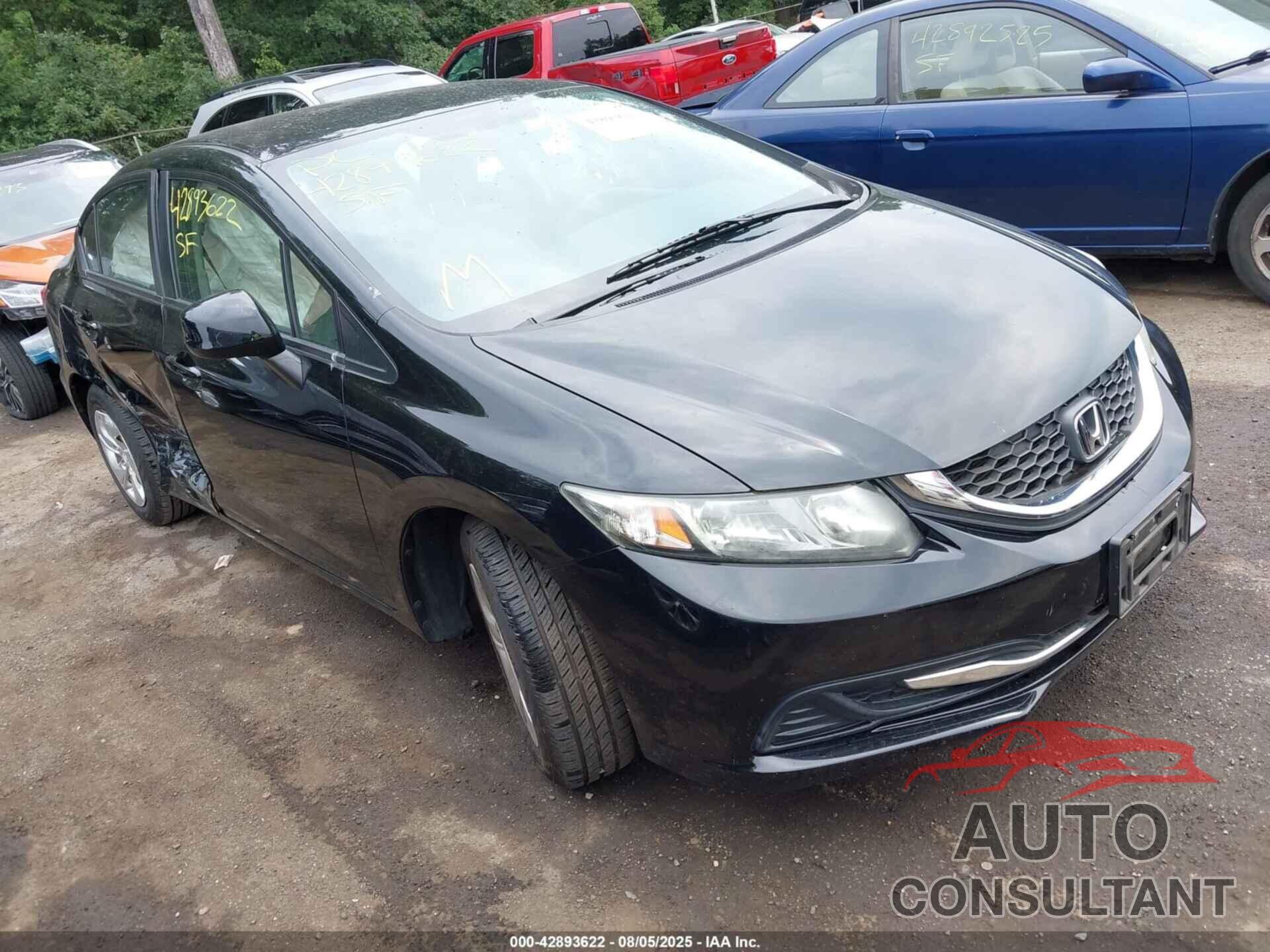 HONDA CIVIC 2013 - 2HGFB2F53DH576106