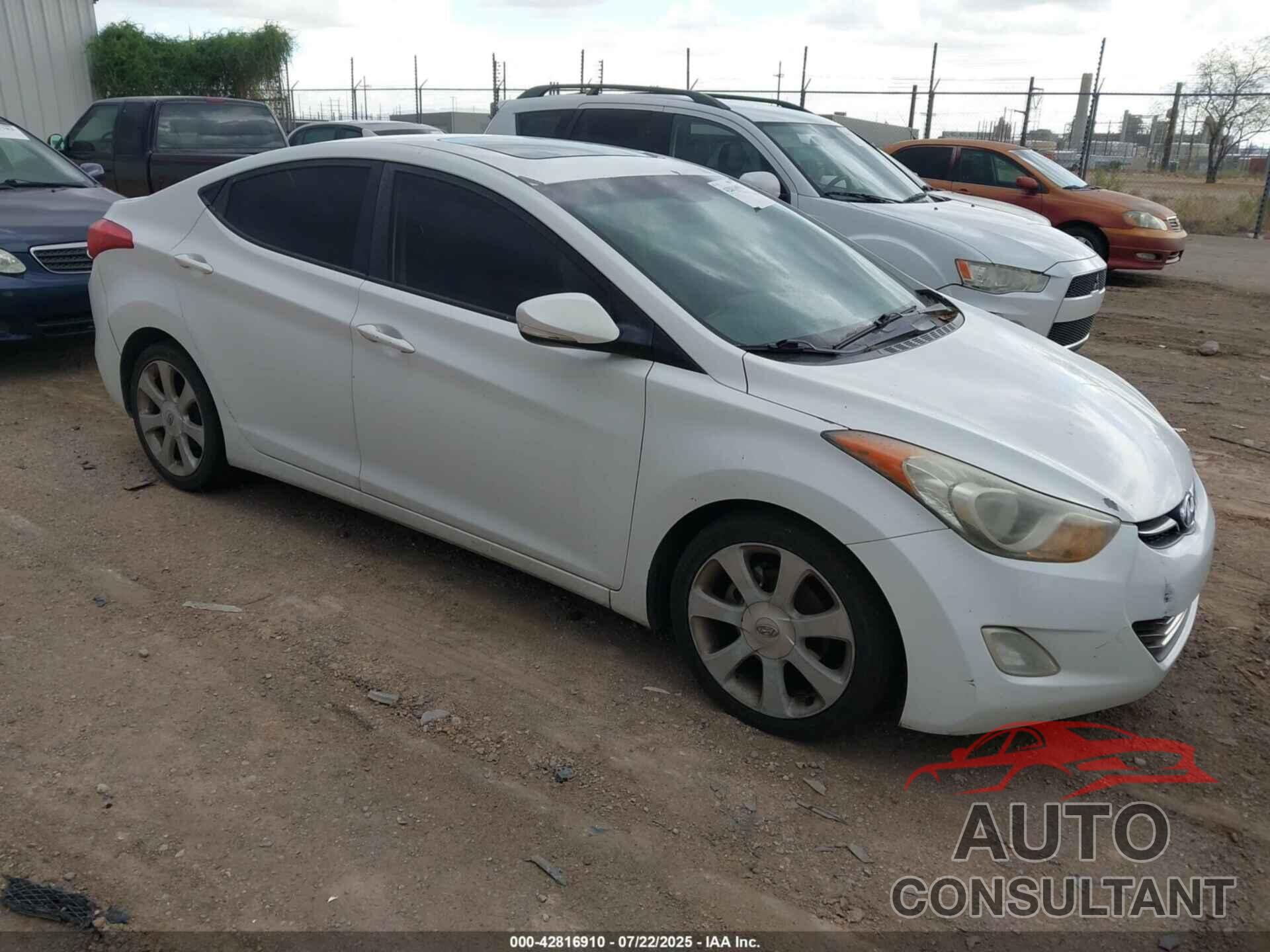 HYUNDAI ELANTRA 2011 - 5NPDH4AEXBH033458