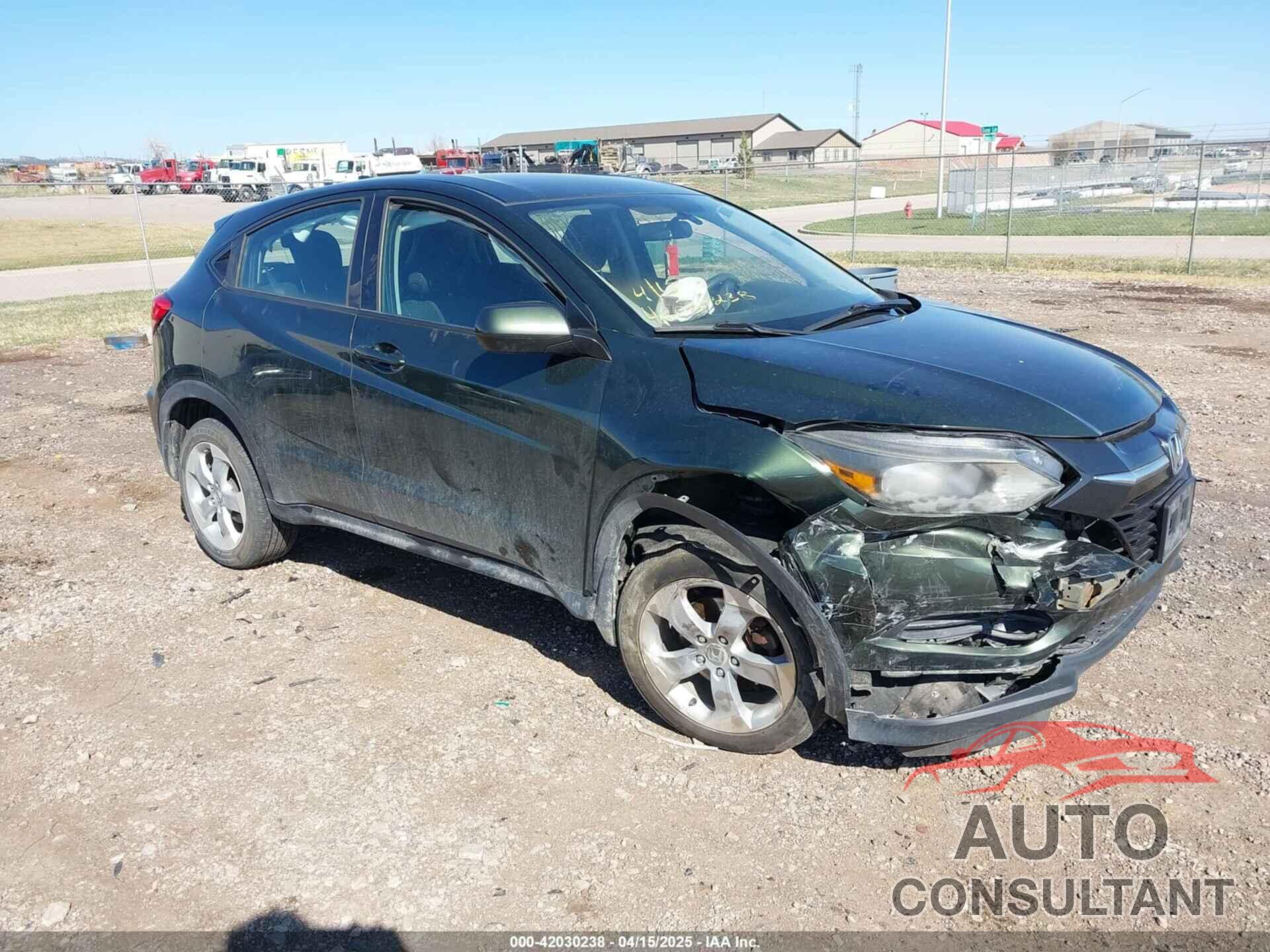 HONDA HR-V 2016 - 3CZRU6H38GM756187