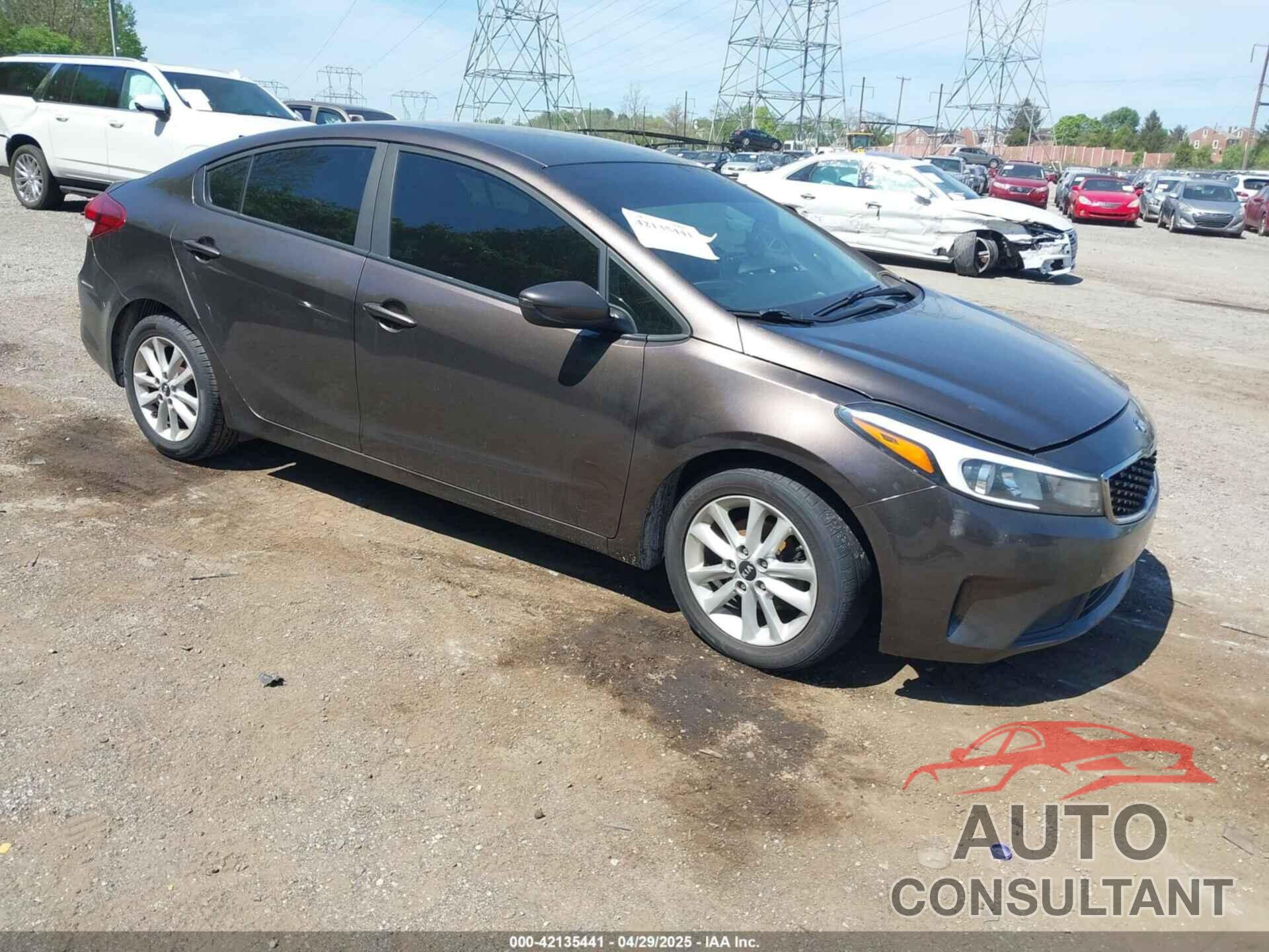 KIA FORTE 2017 - 3KPFL4A72HE015204