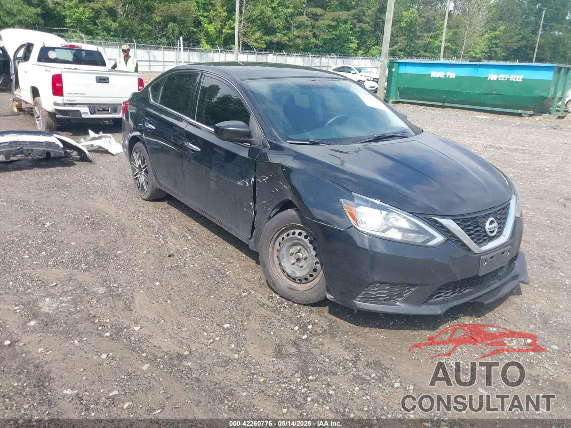 NISSAN SENTRA 2018 - 3N1AB7AP2JY325164