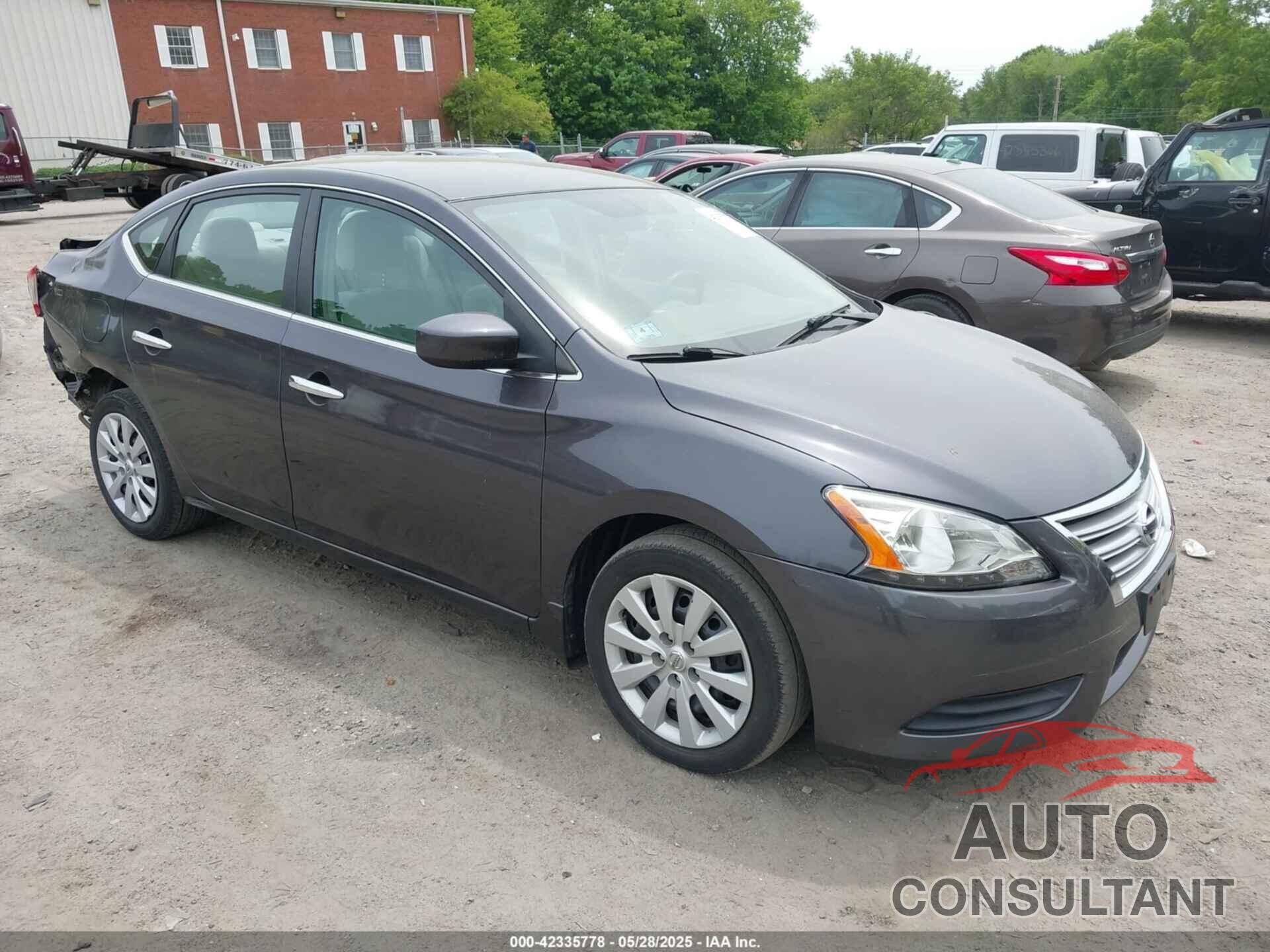 NISSAN SENTRA 2013 - 3N1AB7AP1DL677721