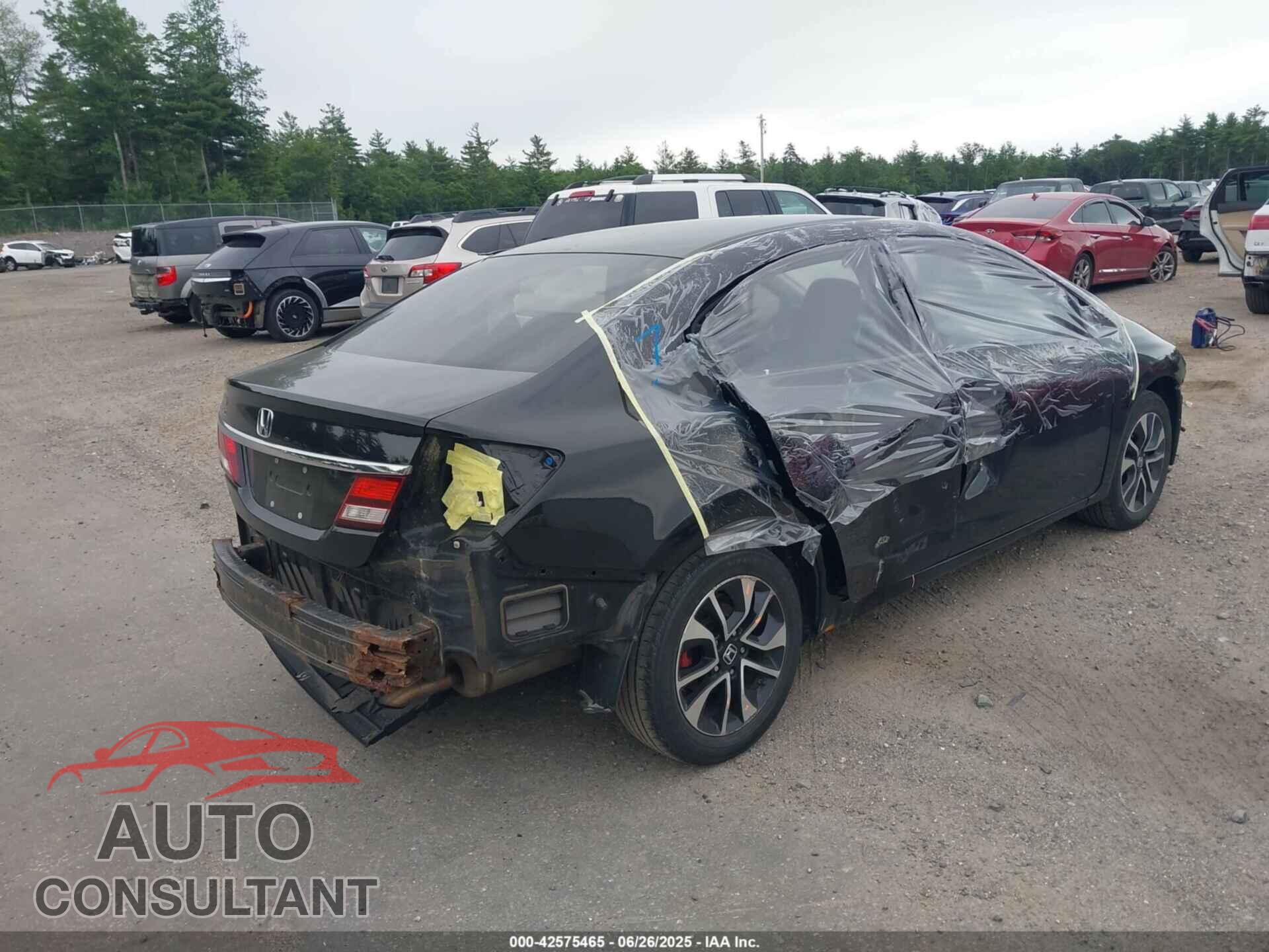 HONDA CIVIC 2013 - 19XFB2F94DE279813