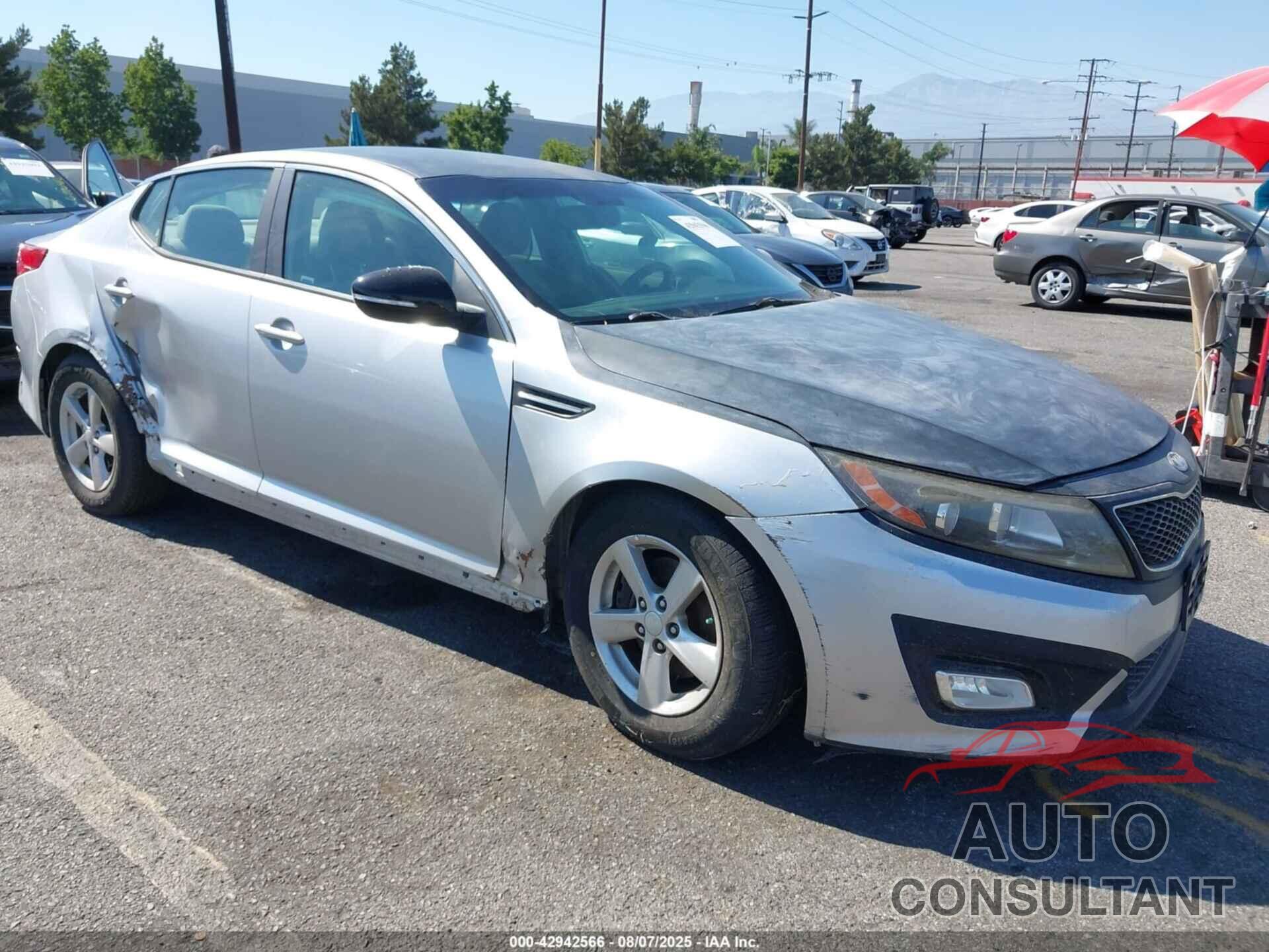 KIA OPTIMA 2014 - 5XXGM4A70EG272656