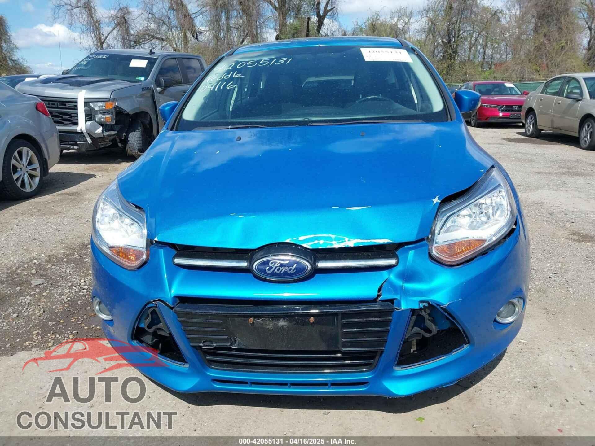 FORD FOCUS 2012 - 1FAHP3M2XCL433751