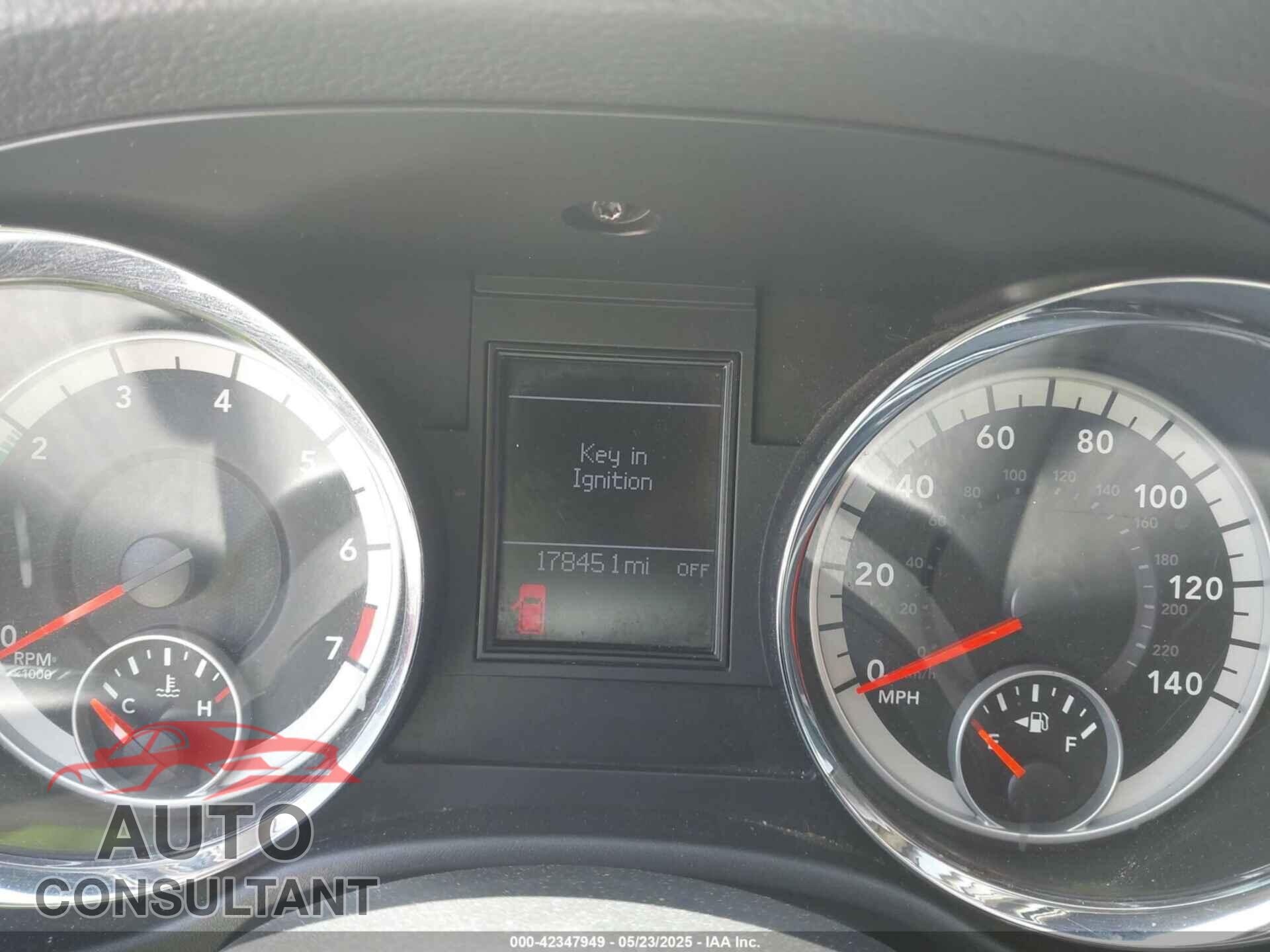 DODGE DURANGO 2011 - 1D4RD2GG6BC623623