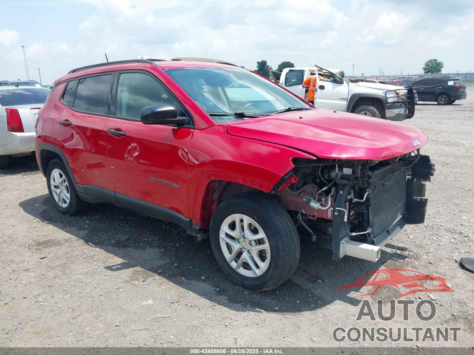 JEEP COMPASS 2018 - 3C4NJCAB6JT487634