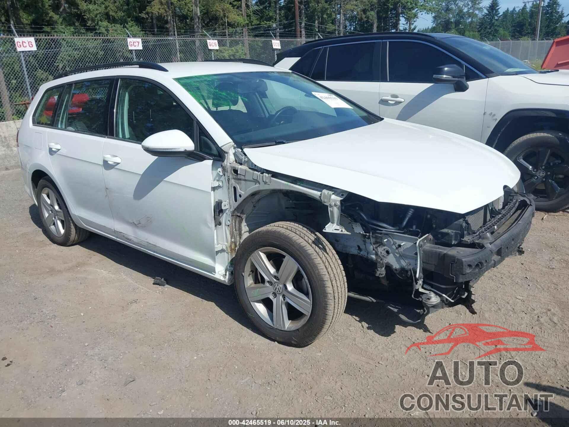 VOLKSWAGEN GOLF SPORTWAGEN 2015 - 3VWCA7AU9FM512427