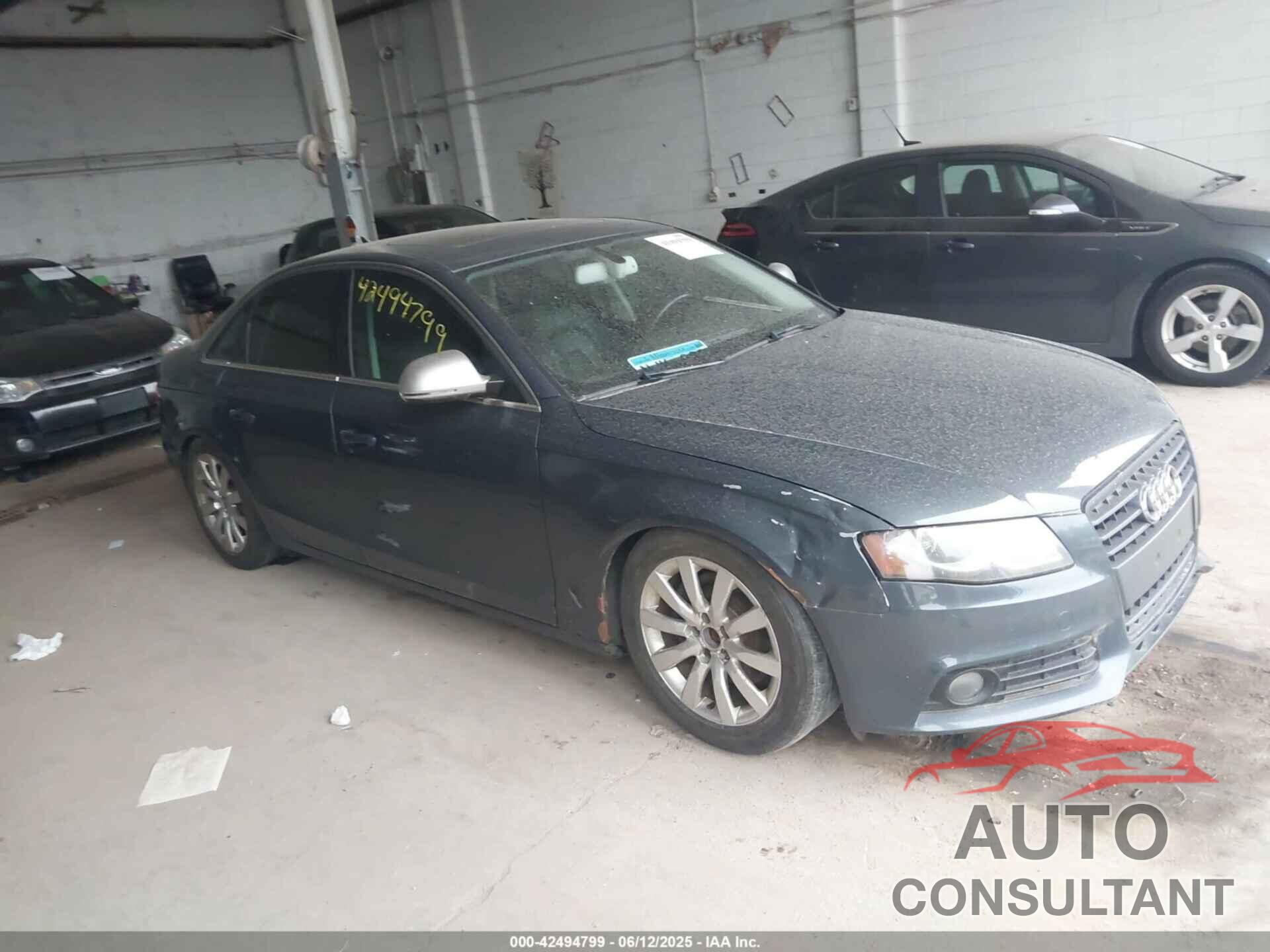 AUDI A4 2009 - WAUSF78K59A145187