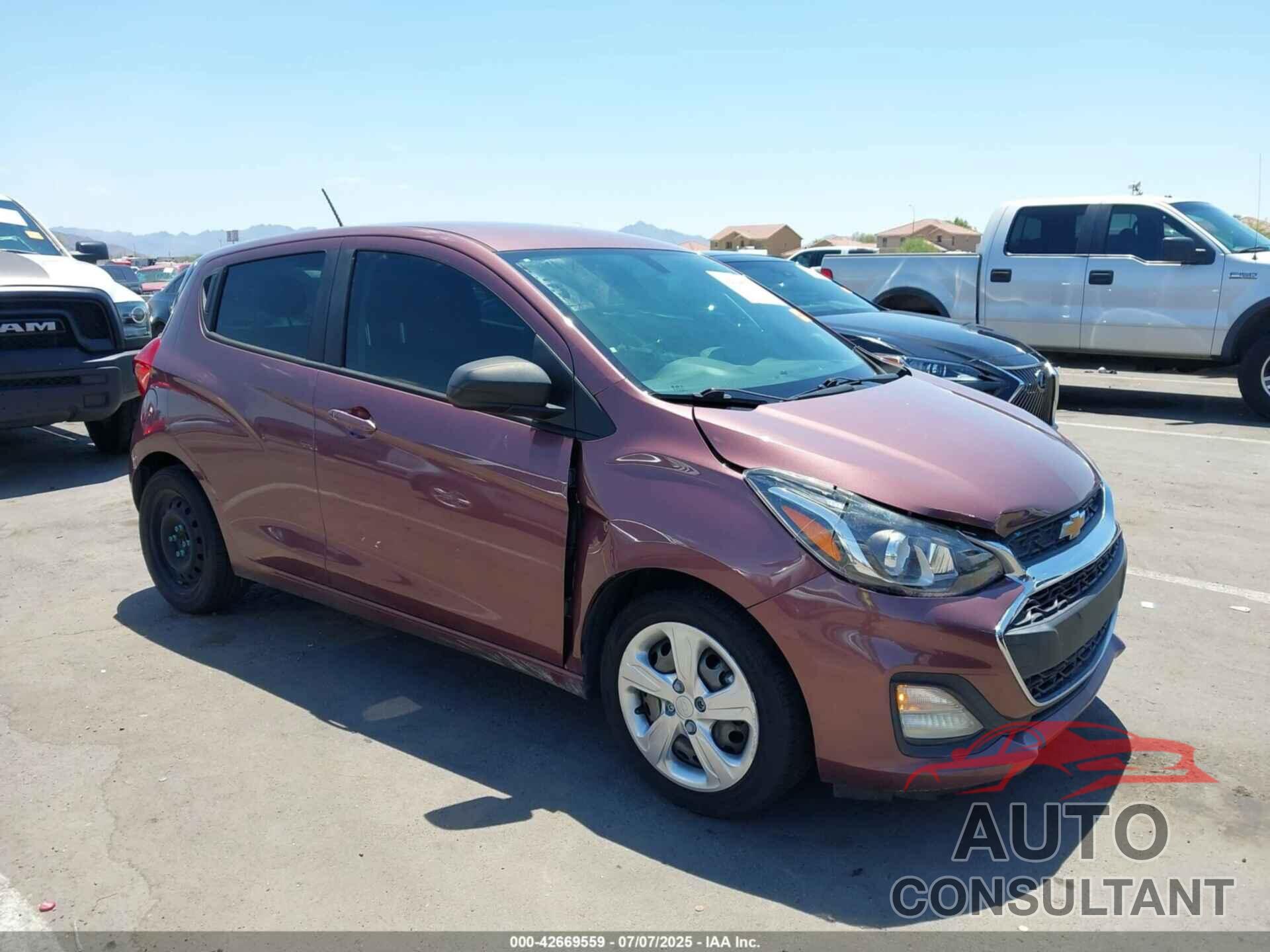 CHEVROLET SPARK 2020 - KL8CB6SA0LC430171