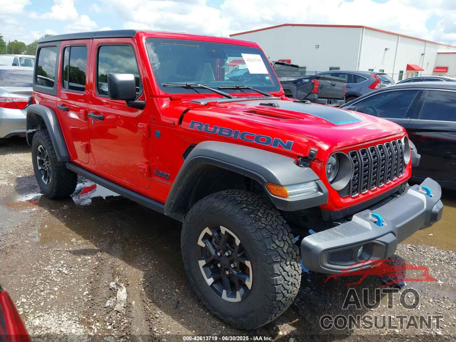 JEEP WRANGLER 4XE 2024 - 1C4RJXR60RW292120