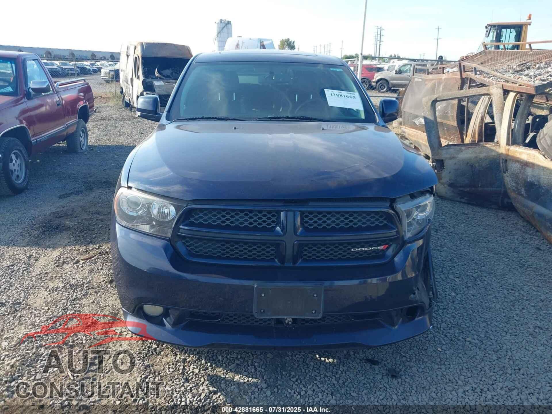 DODGE DURANGO 2013 - 1C4SDJCTXDC697013