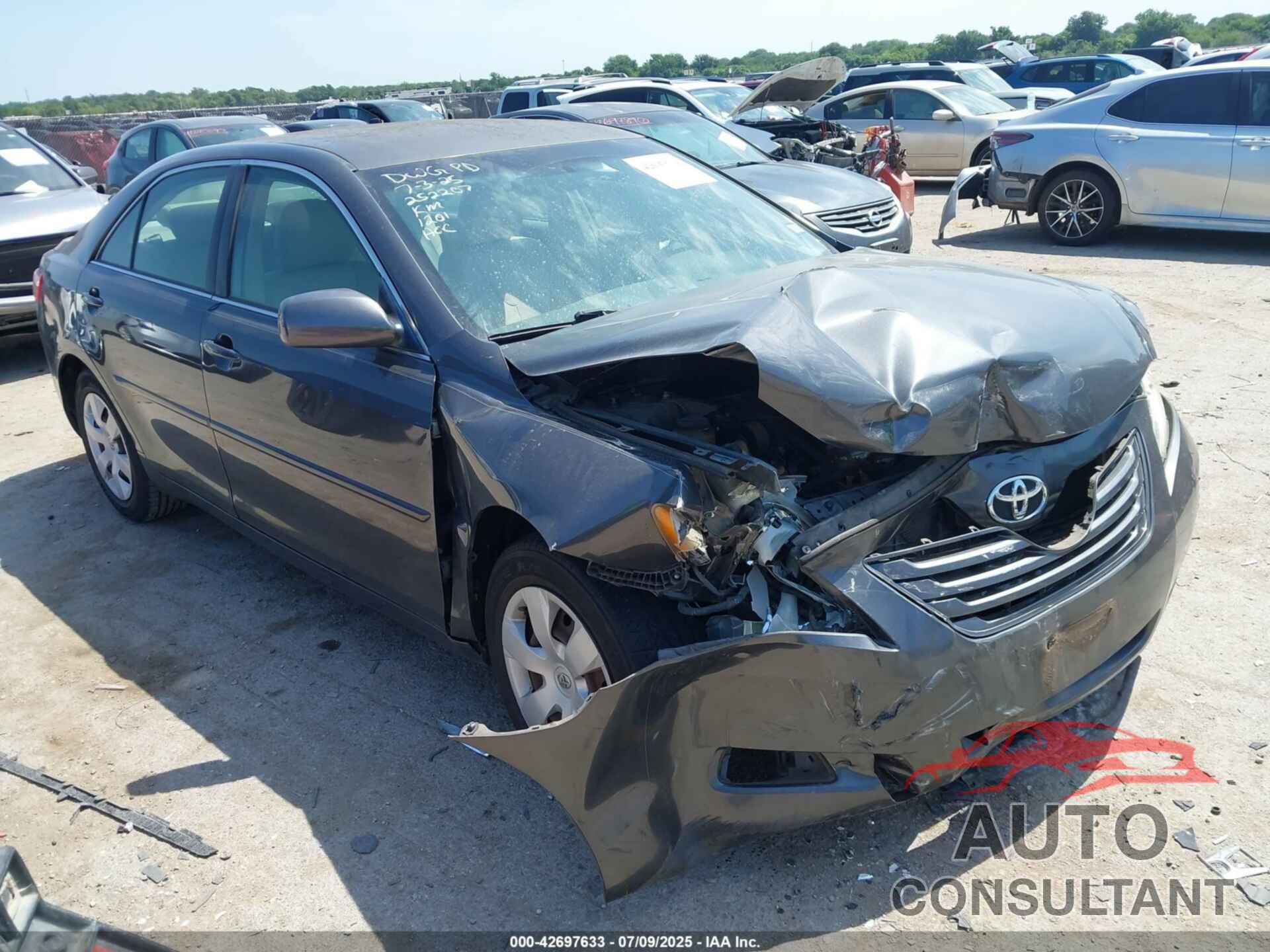 TOYOTA CAMRY 2009 - 4T1BE46K19U875325