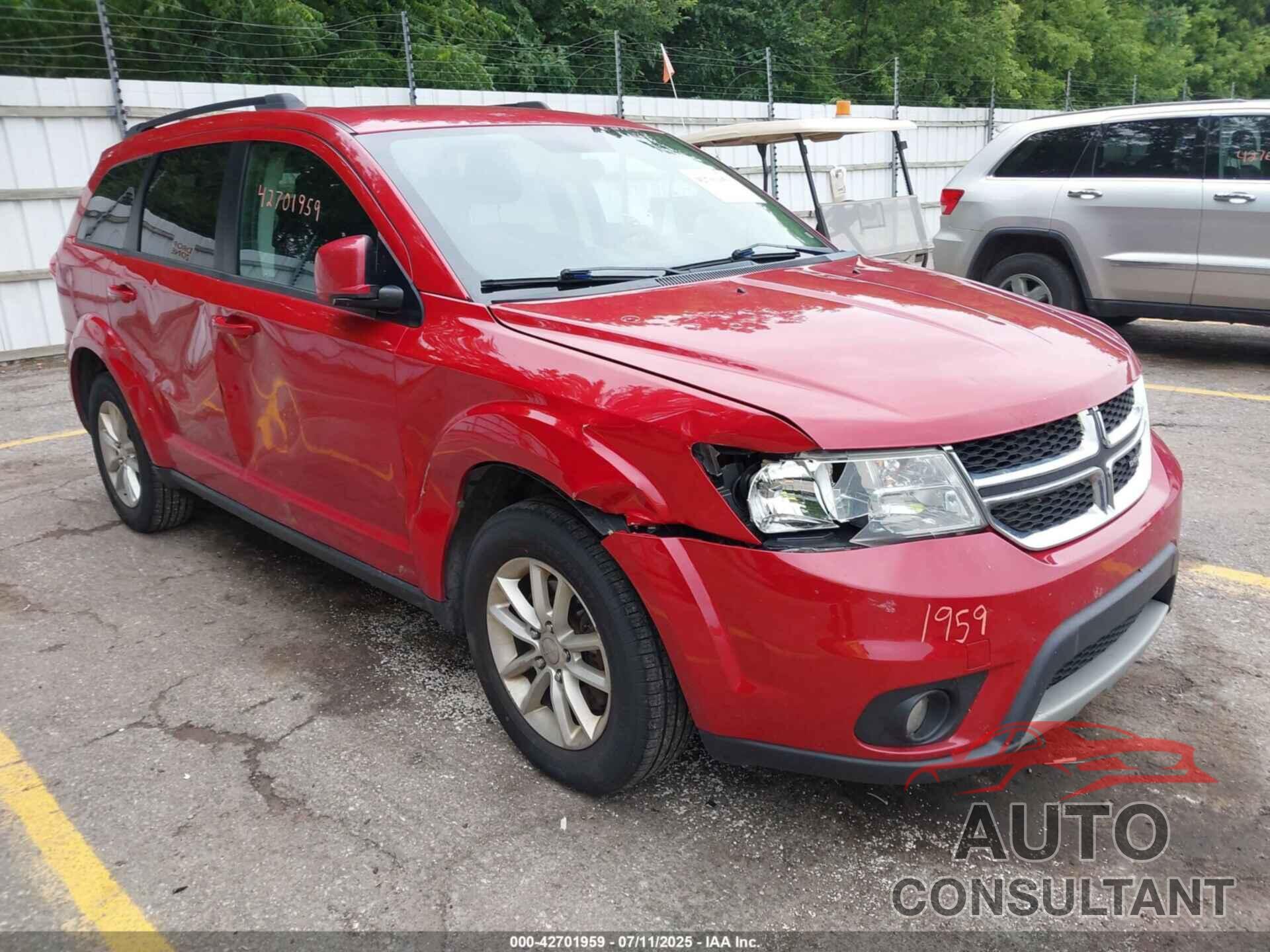 DODGE JOURNEY 2016 - 3C4PDCBG7GT231988