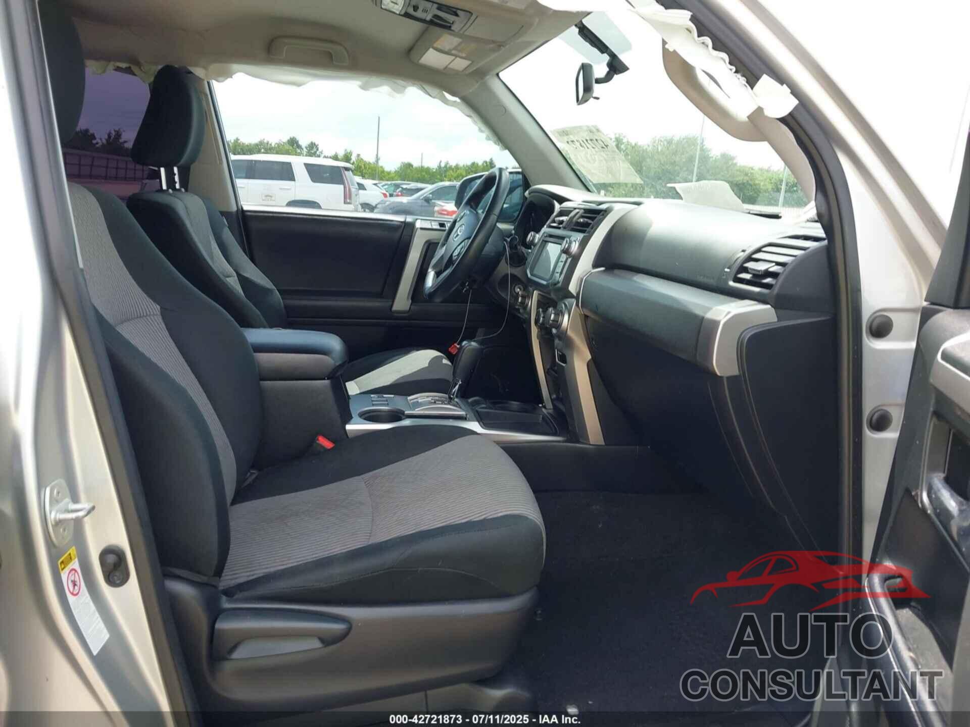 TOYOTA 4RUNNER 2019 - JTEZU5JR7K5202342