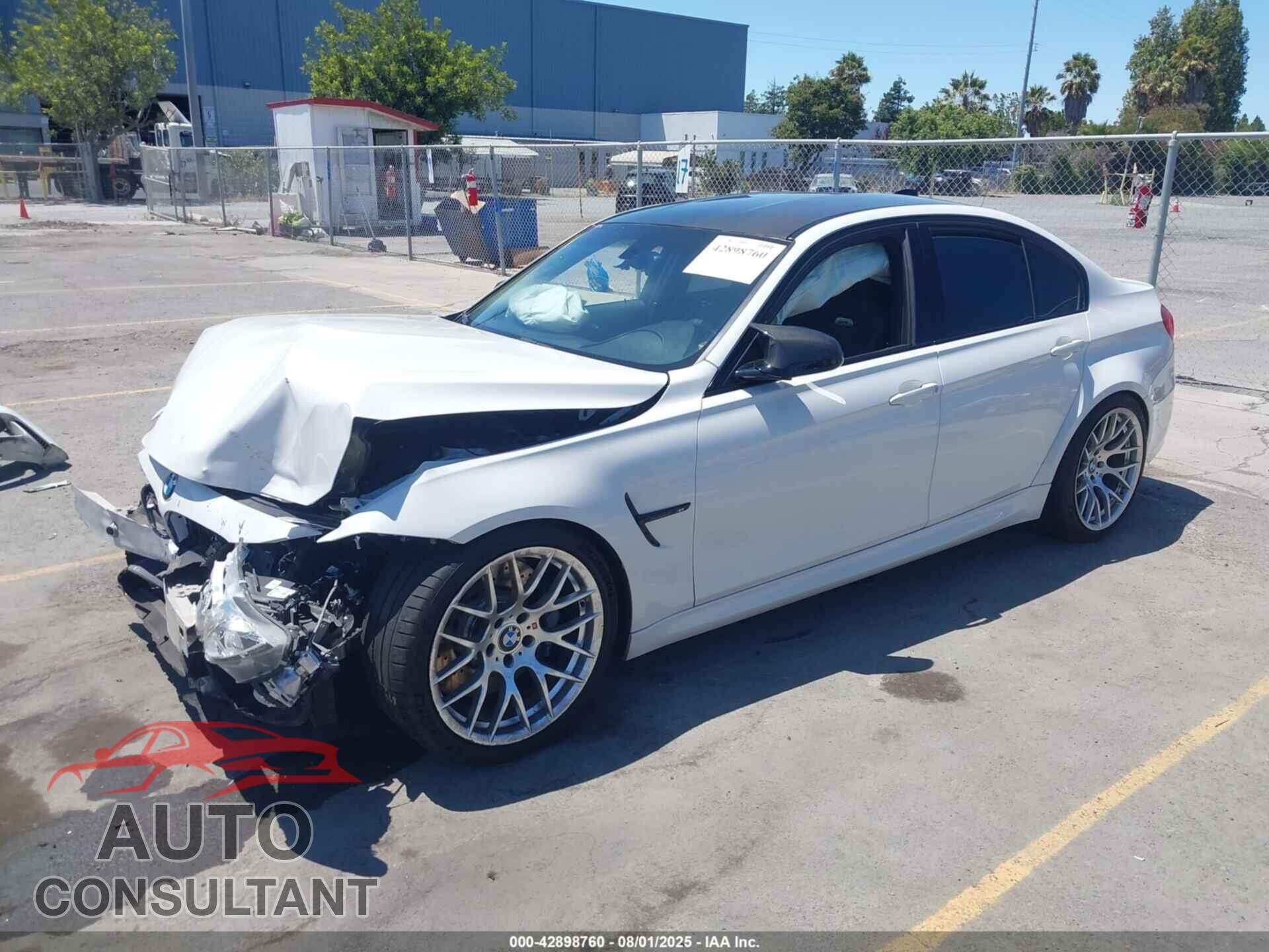 BMW M3 2017 - WBS8M9C50H5G84593