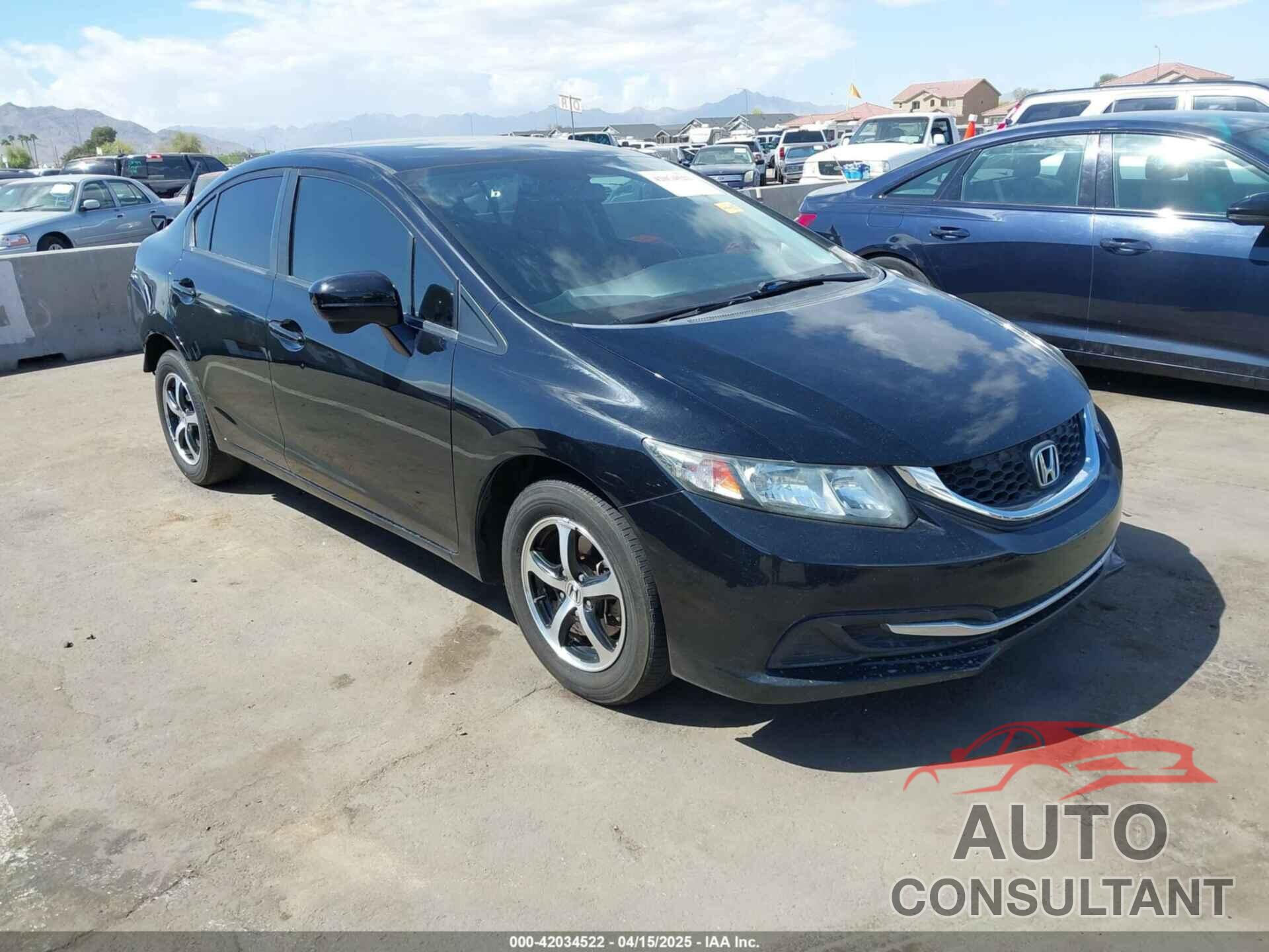HONDA CIVIC 2015 - 19XFB2F75FE293950