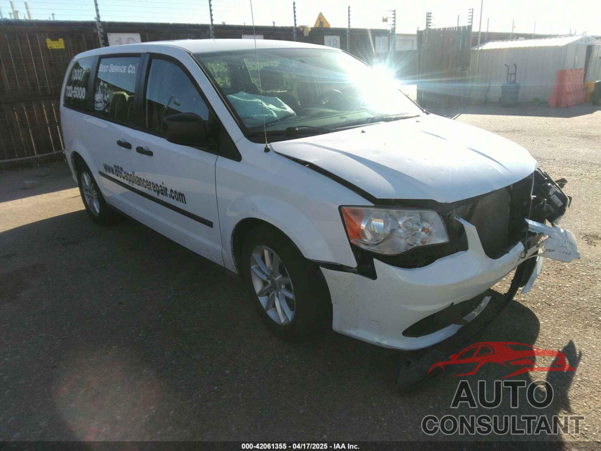 DODGE GRAND CARAVAN 2014 - 2C4RDGBG7ER345277