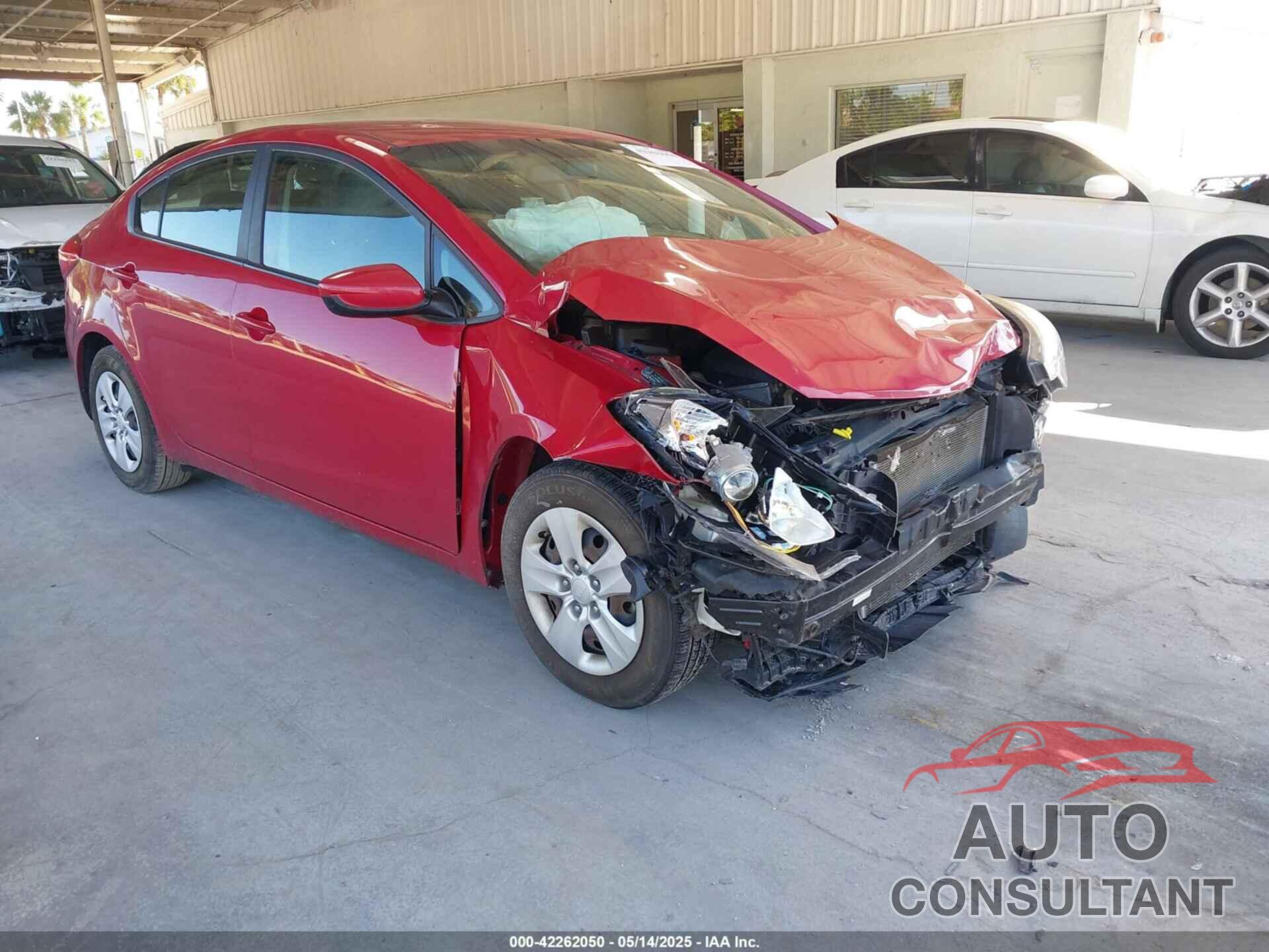 KIA FORTE 2016 - KNAFK4A68G5586066