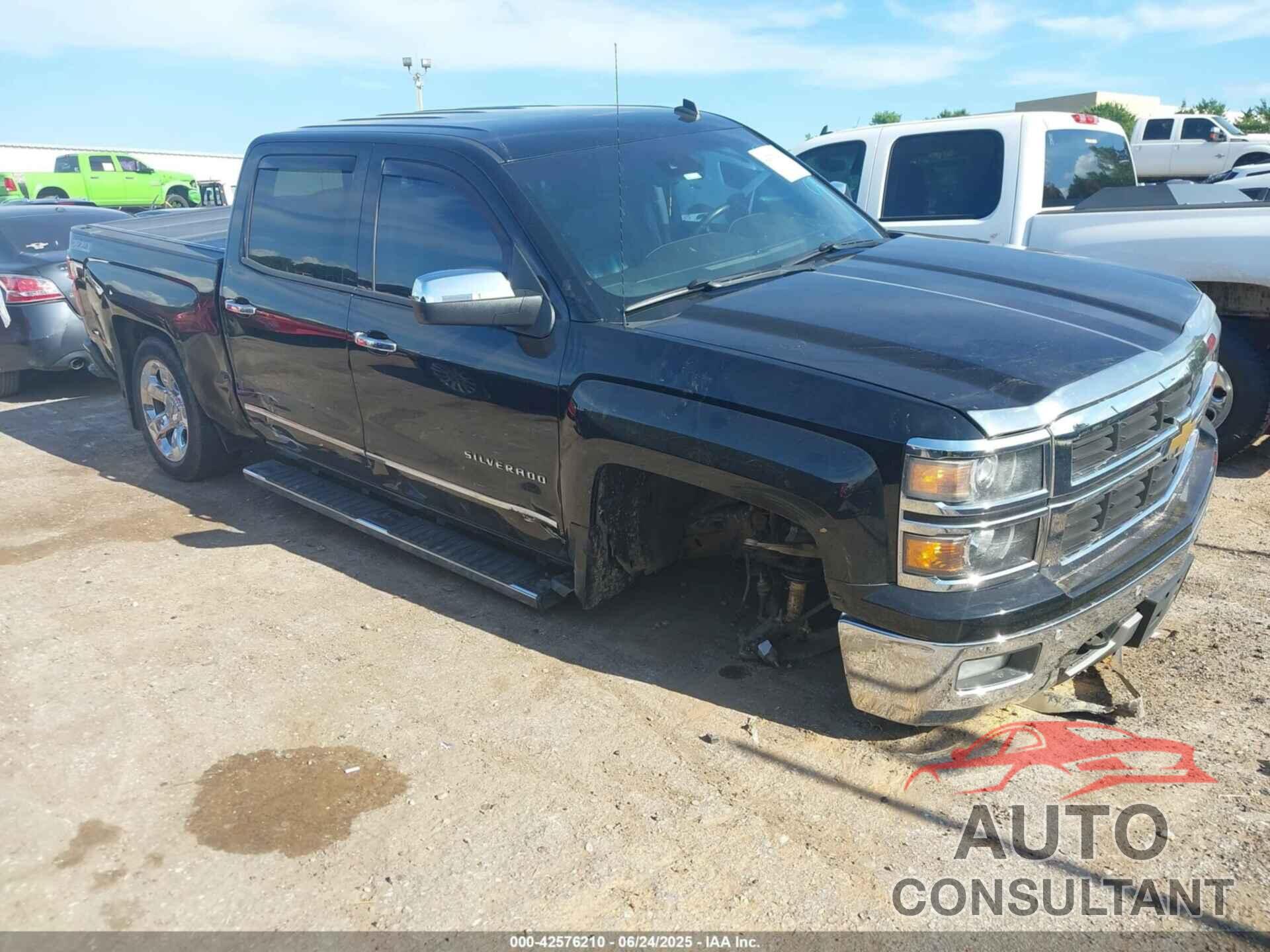 CHEVROLET SILVERADO 1500 2014 - 3GCUKSEC8EG387197