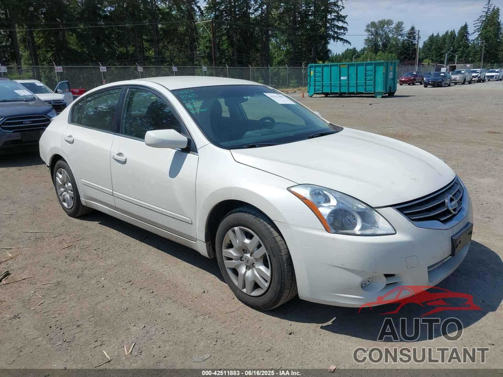 NISSAN ALTIMA 2012 - 1N4AL2AP8CN550188