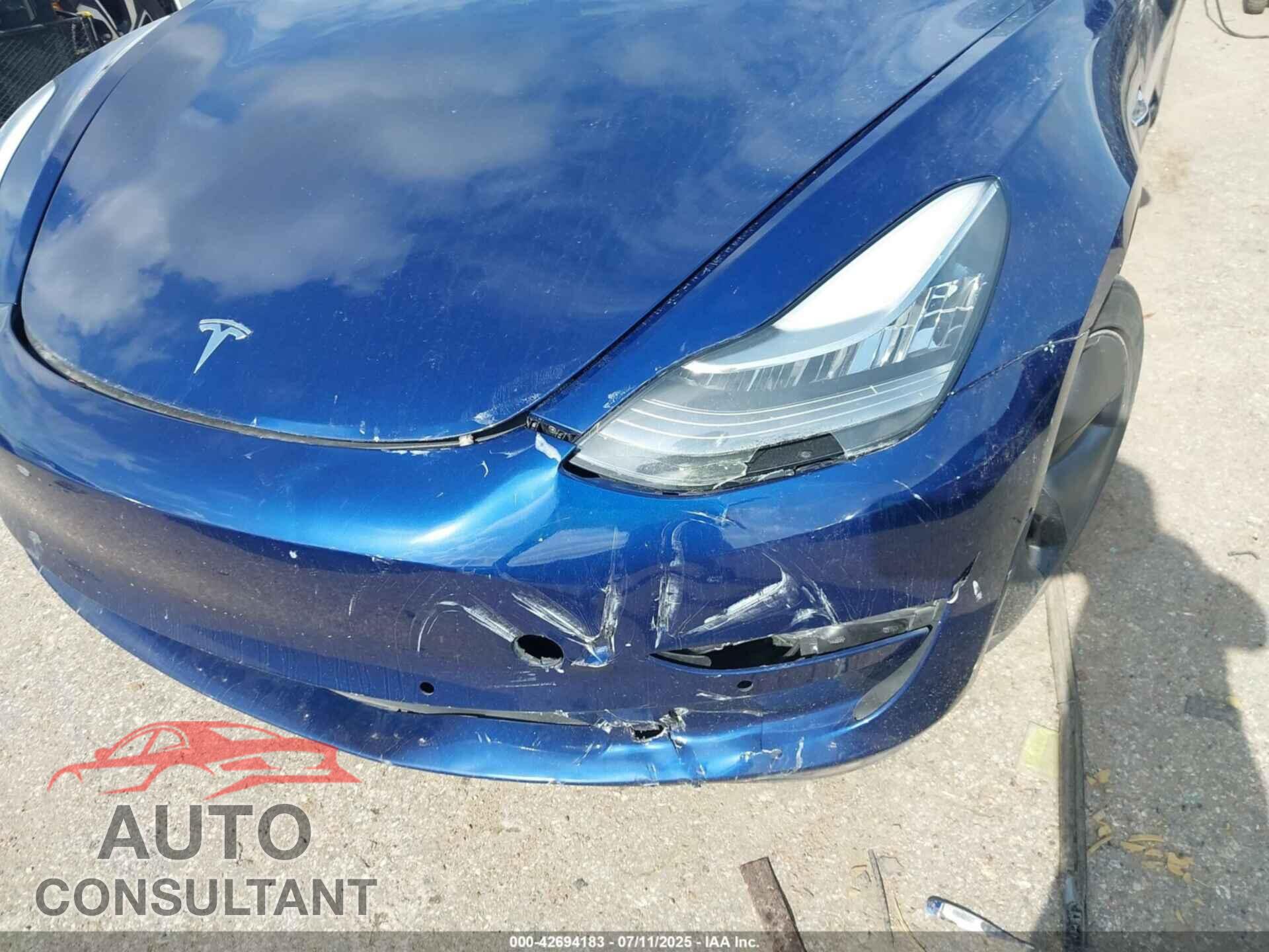 TESLA MODEL 3 2018 - 5YJ3E1EA2JF046020