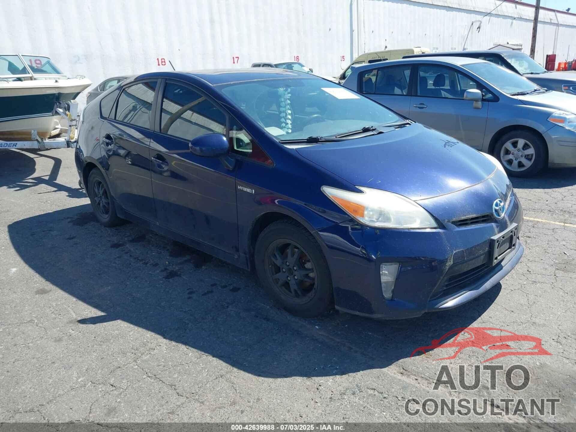 TOYOTA PRIUS 2013 - JTDKN3DU0D0356284