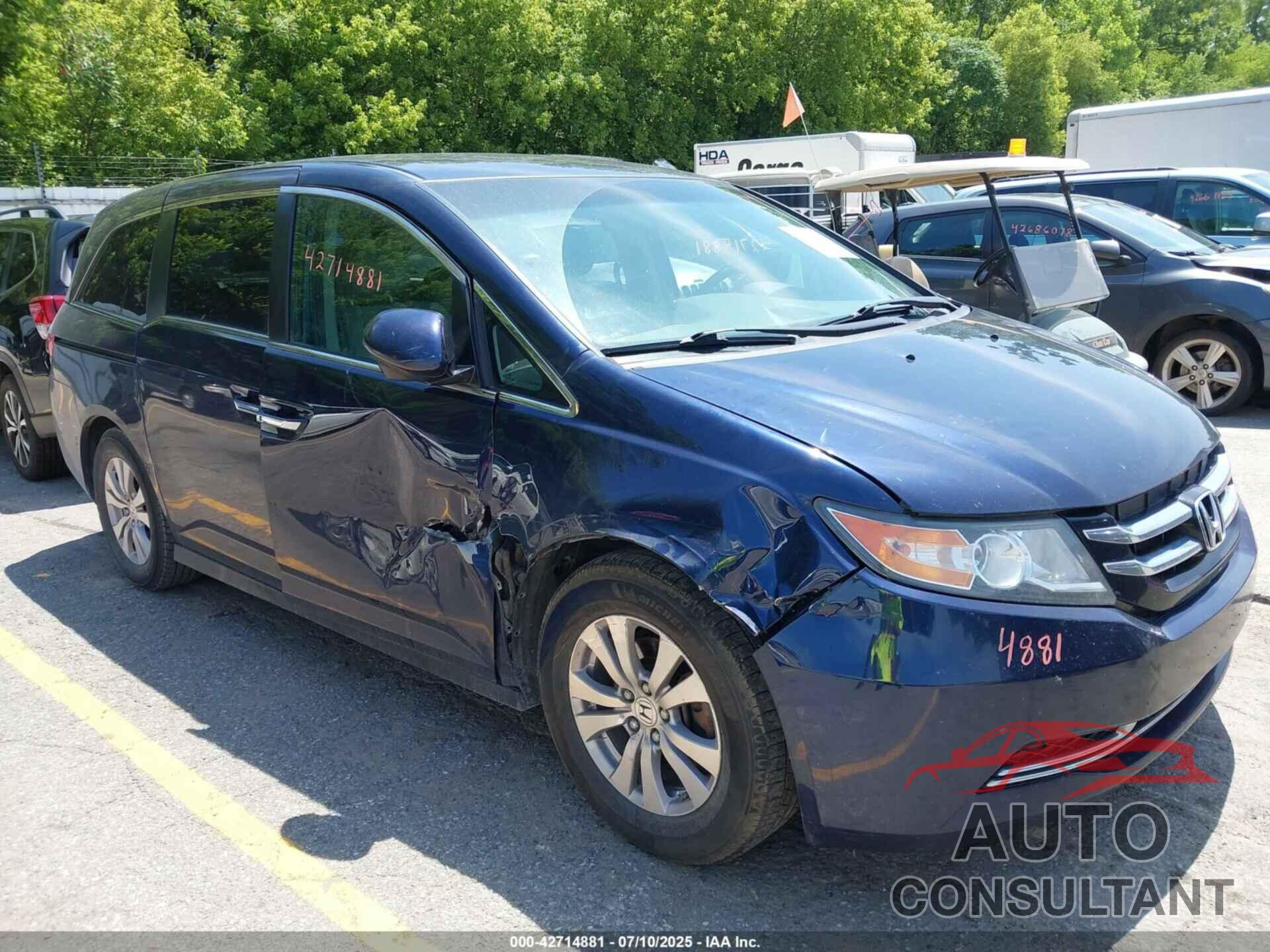 HONDA ODYSSEY 2016 - 5FNRL5H44GB094916