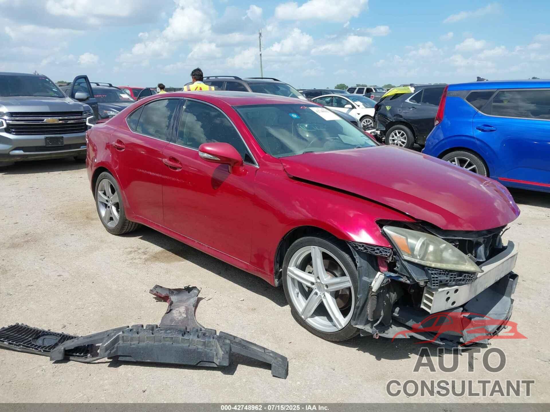 LEXUS IS 250 2011 - JTHBF5C23B5150514