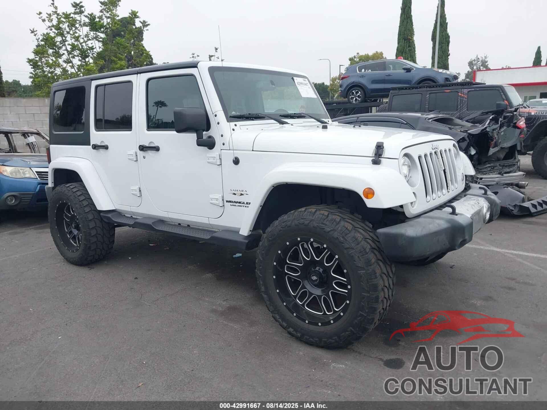 JEEP WRANGLER UNLIMITED 2017 - 1C4HJWEG2HL636485