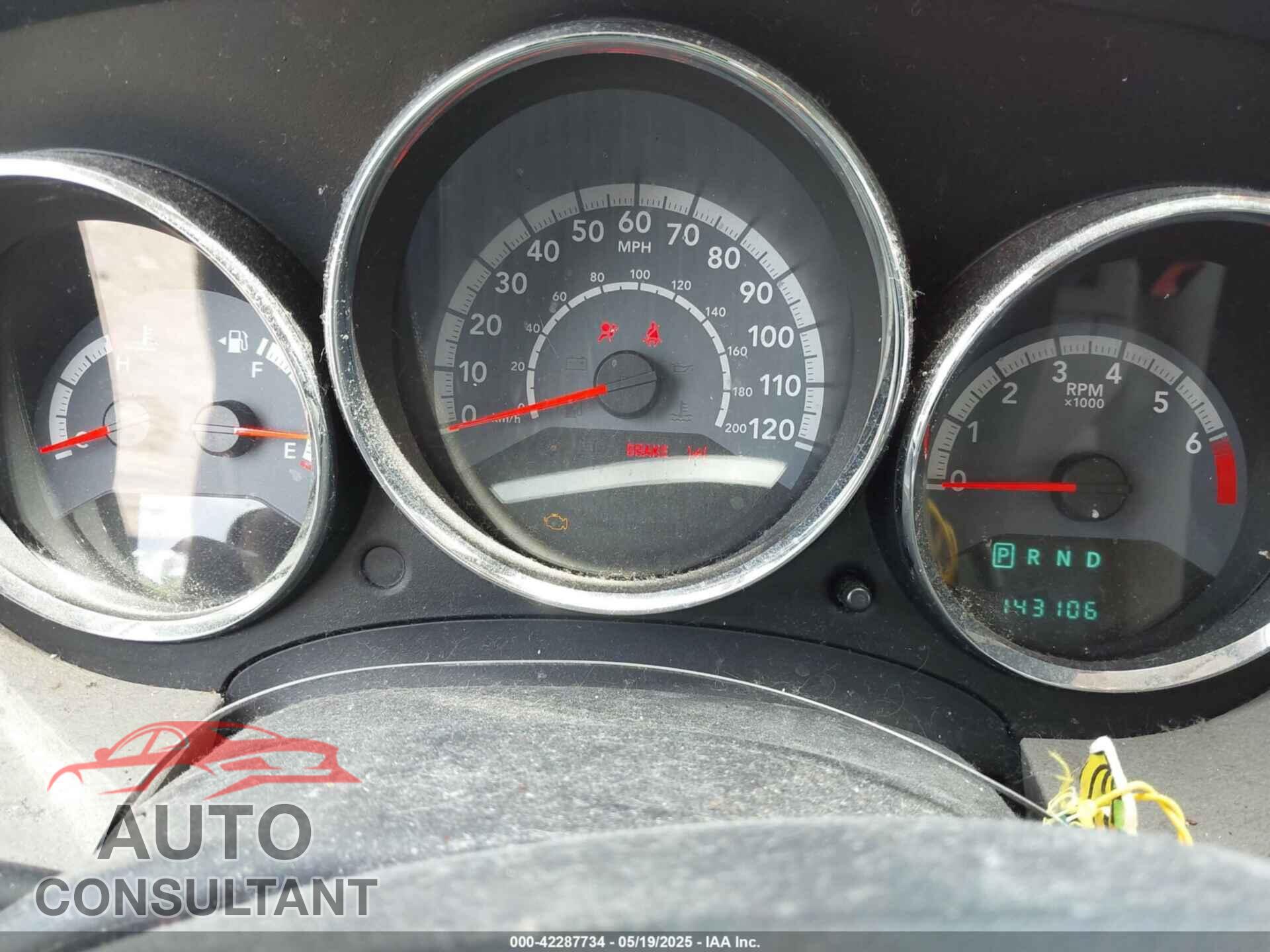 DODGE CALIBER 2012 - 1C3CDWDA9CD536924