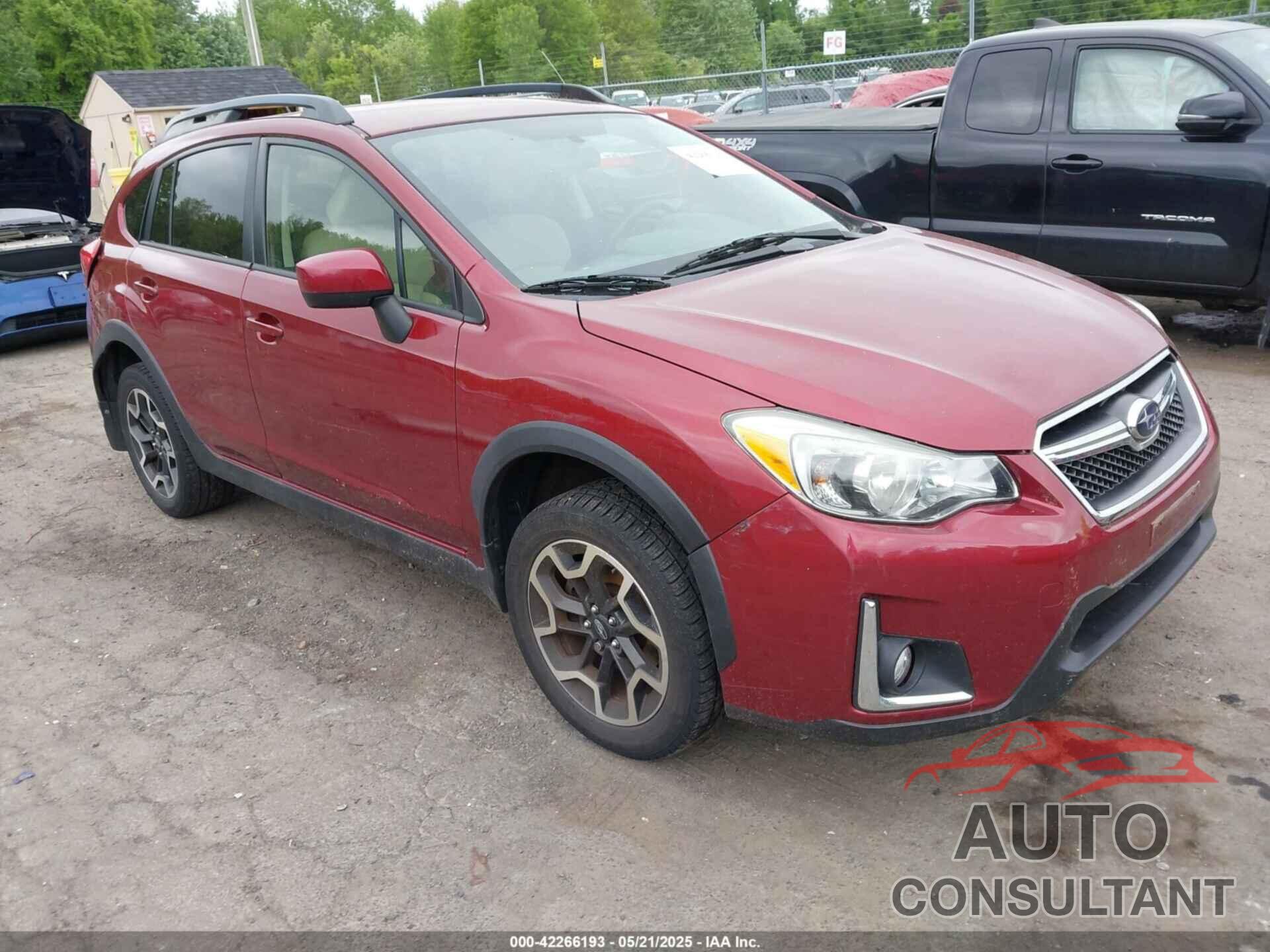SUBARU CROSSTREK 2017 - JF2GPABC4HG268528