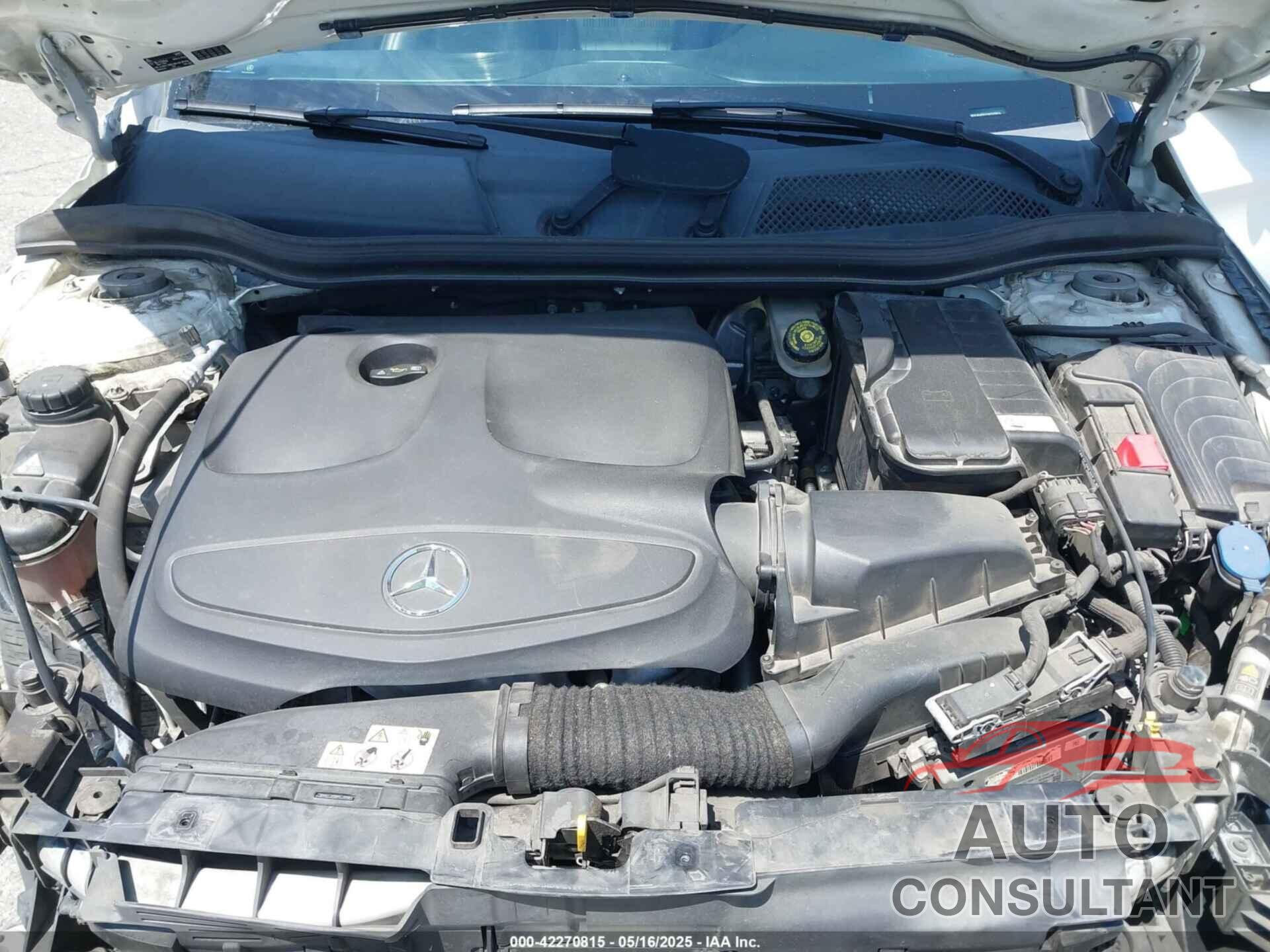 MERCEDES-BENZ CLA 250 2016 - WDDSJ4EB2GN333956