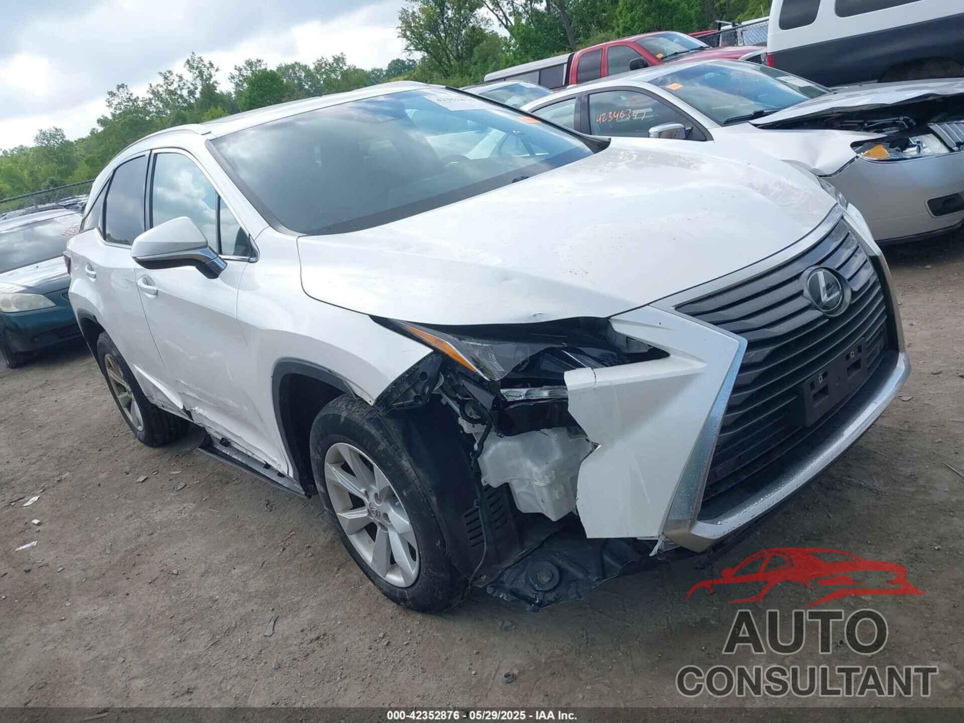 LEXUS RX 350 2017 - 2T2BZMCAXHC054767