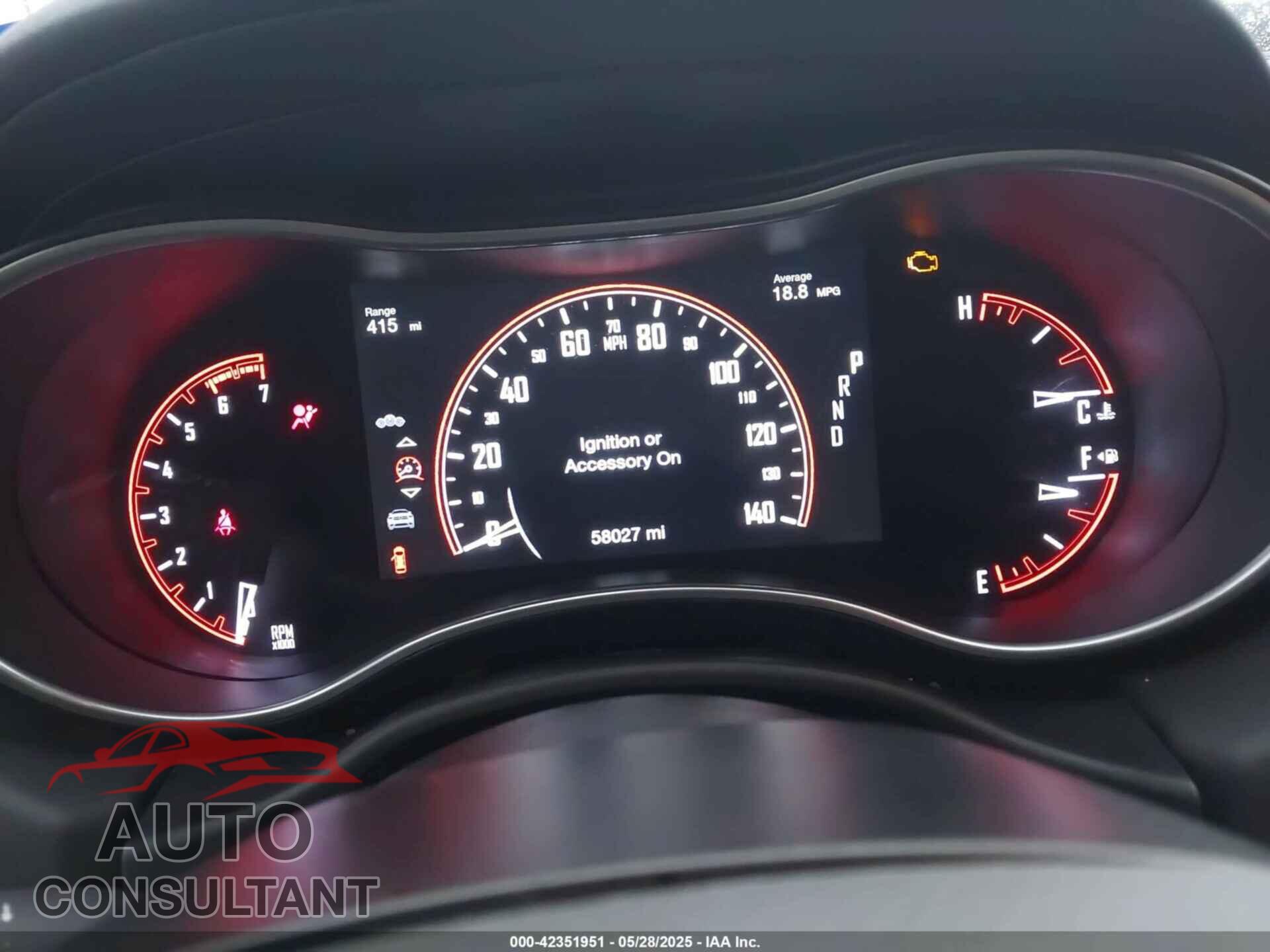 DODGE DURANGO 2019 - 1C4SDHET8KC549106