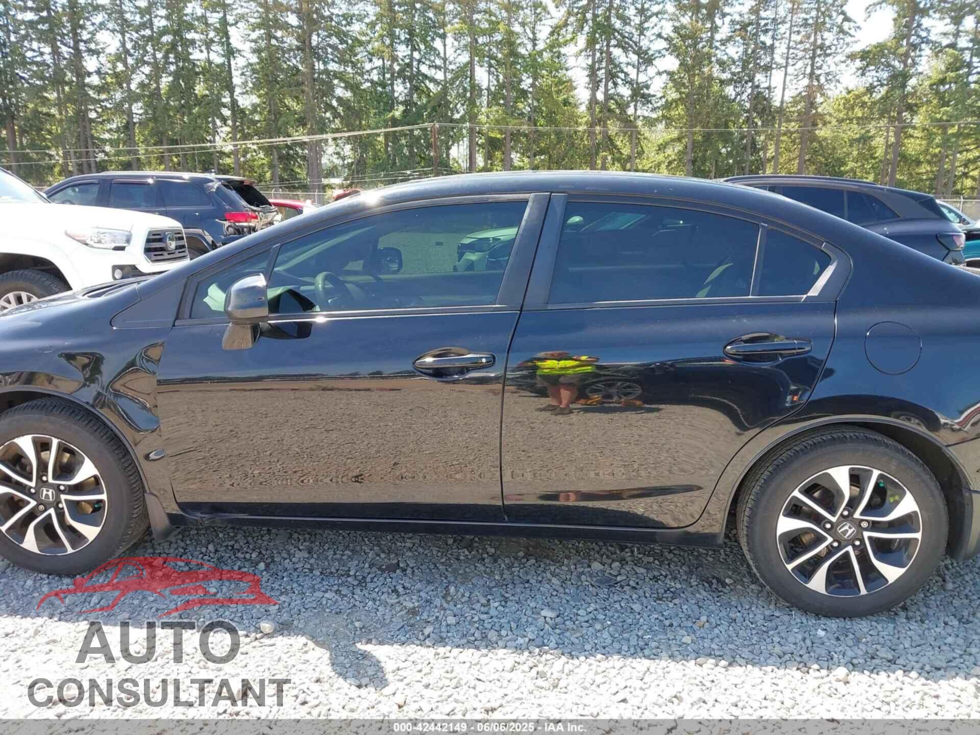 HONDA CIVIC 2013 - 19XFB2F88DE202708