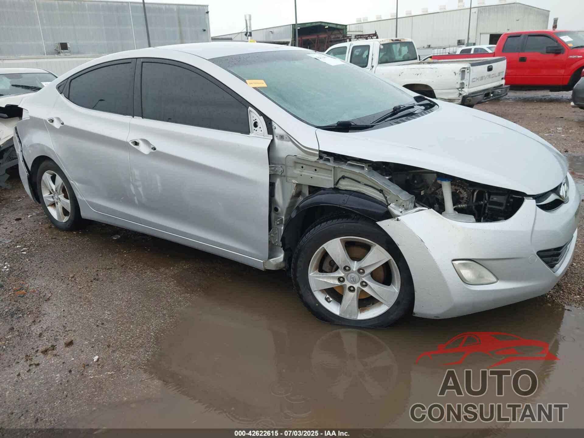 HYUNDAI ELANTRA 2012 - KMHDH4AE1CU298675