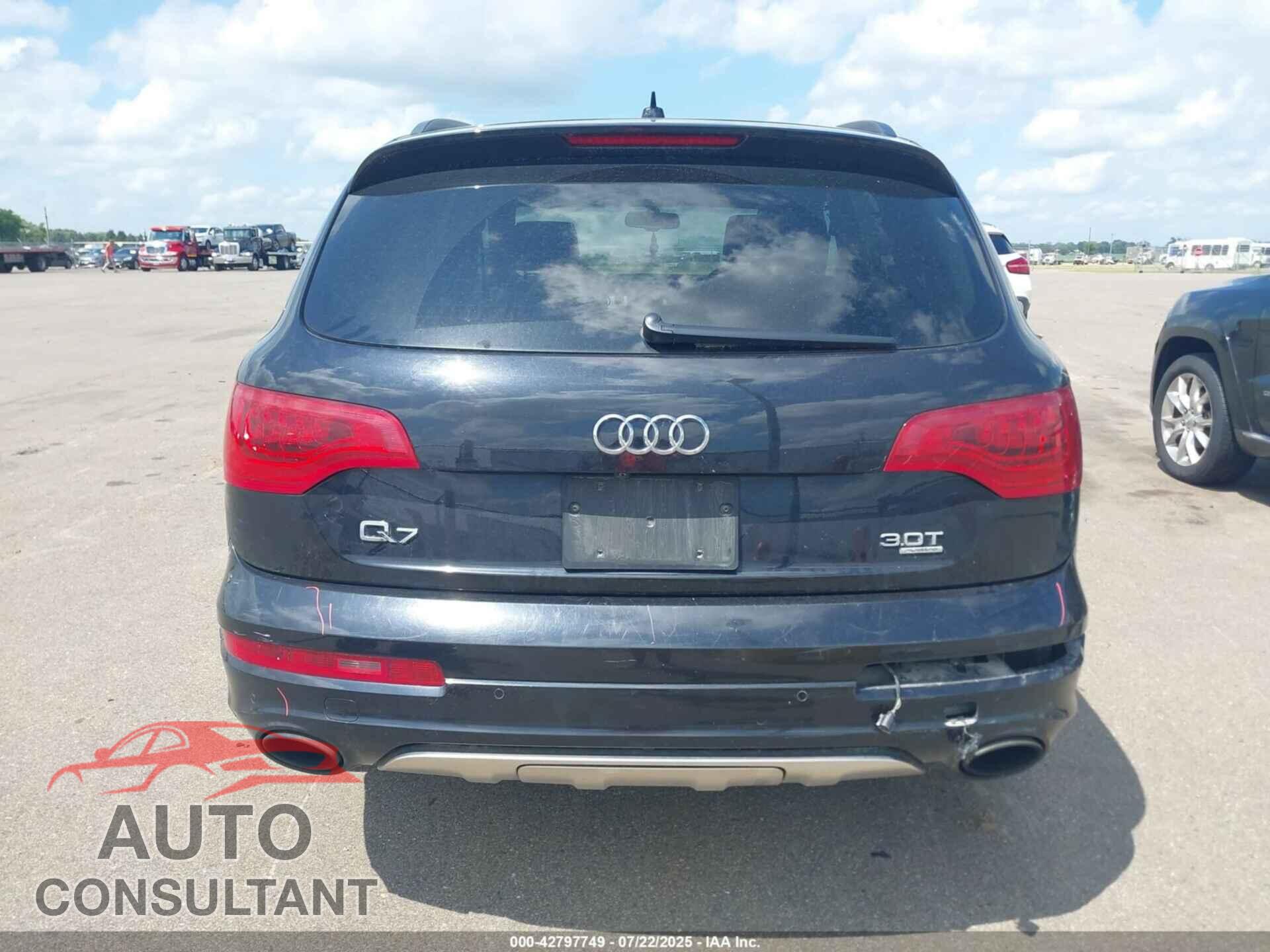 AUDI Q7 2015 - WA1DGBFEXFD015502
