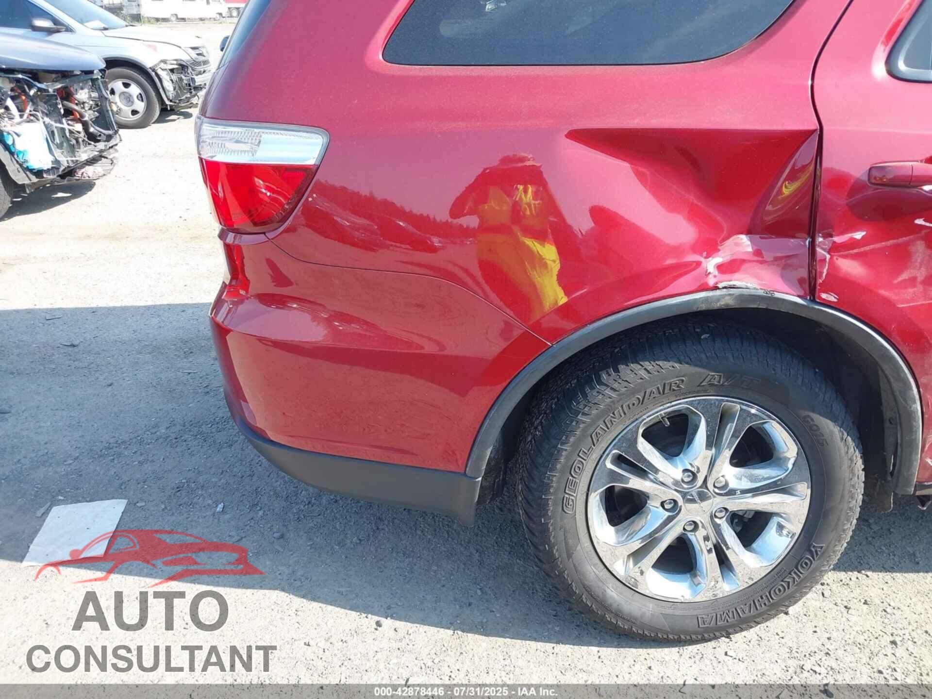 DODGE DURANGO 2013 - 1C4RDJAG1DC690987