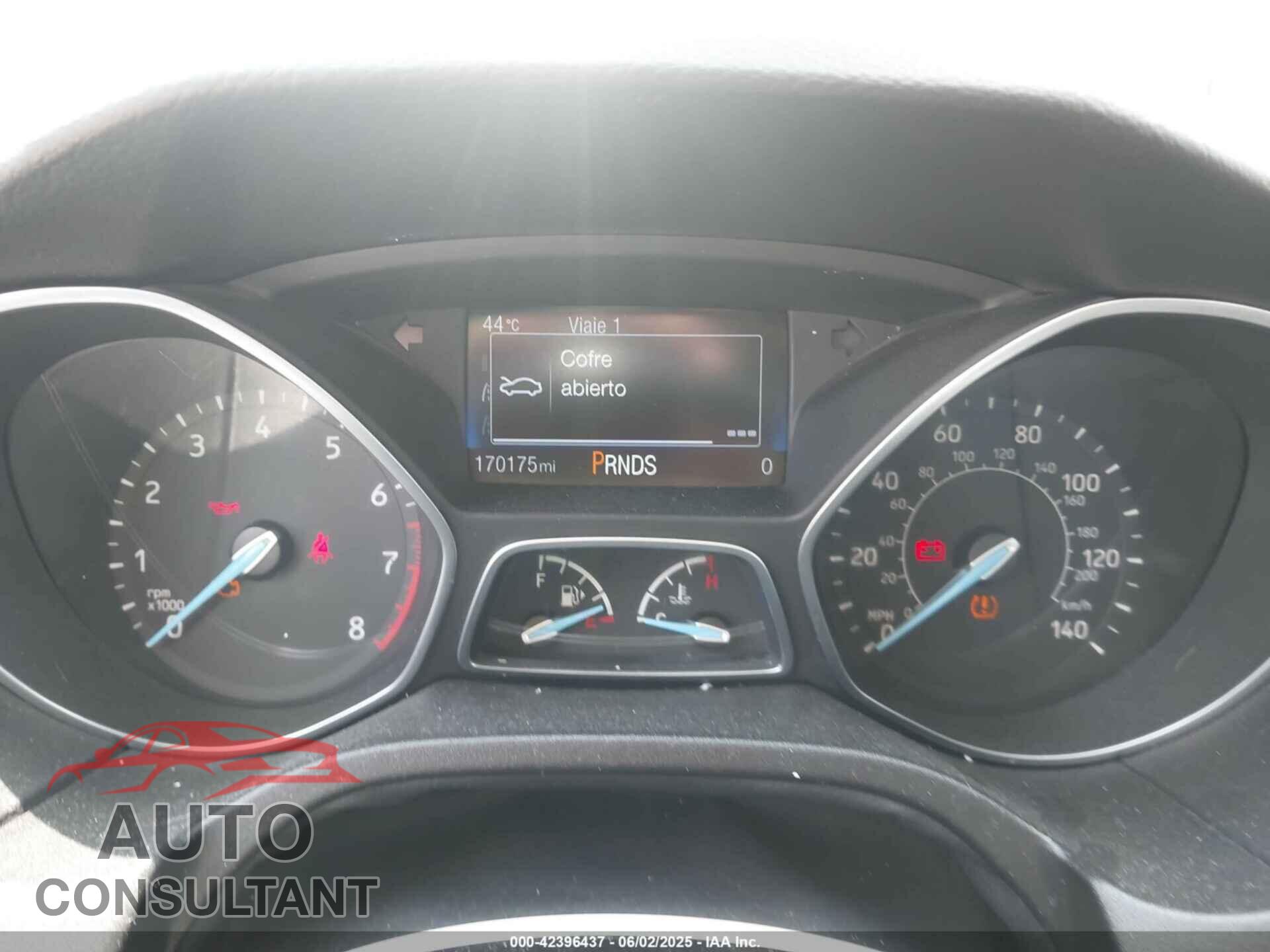 FORD FOCUS 2016 - 1FADP3F29GL231310