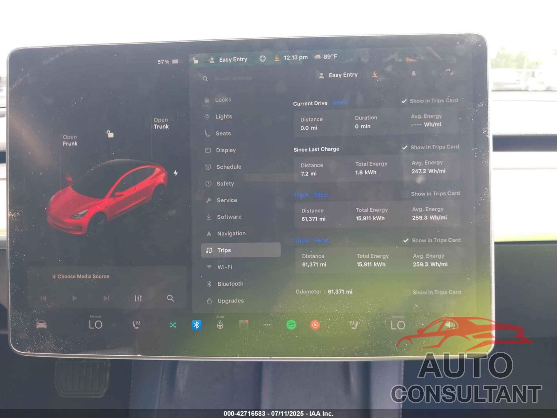 TESLA MODEL 3 2021 - 5YJ3E1EBXMF045100