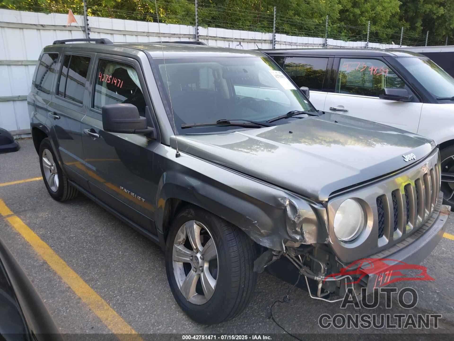 JEEP PATRIOT 2013 - 1C4NJRBB0DD280698