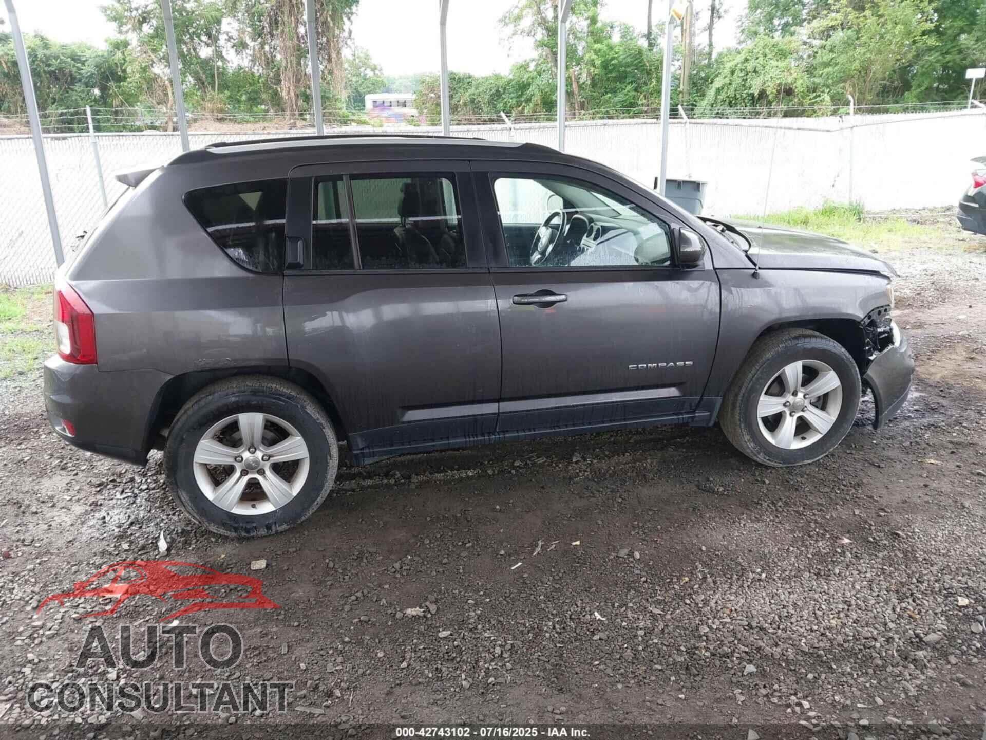 JEEP COMPASS 2017 - 1C4NJDEB8HD100260