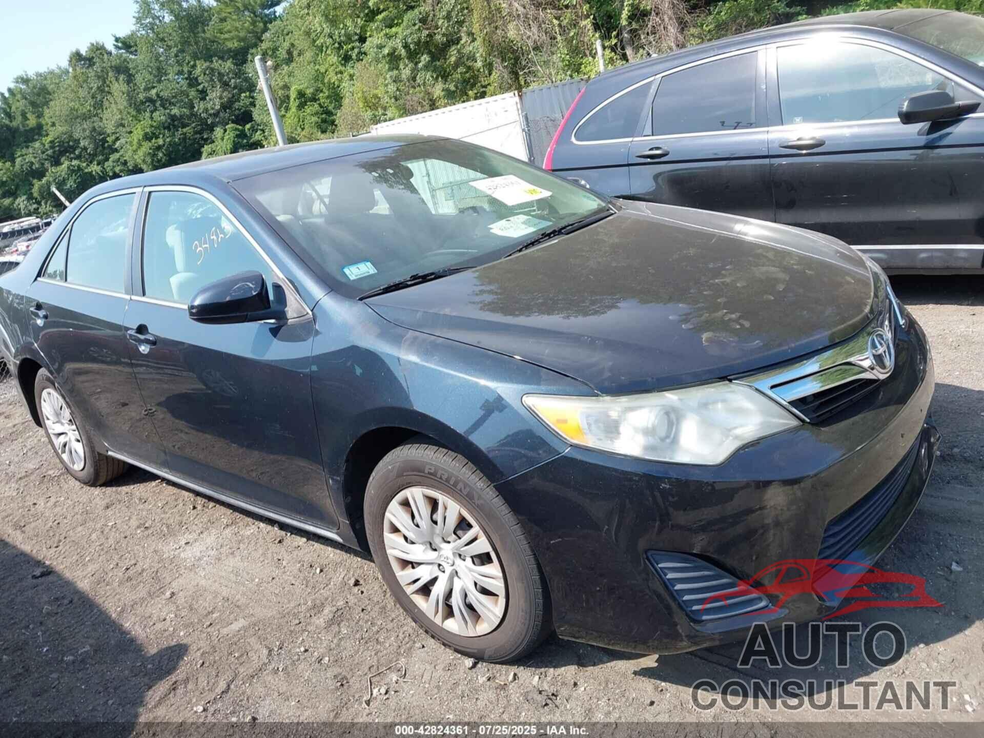 TOYOTA CAMRY 2012 - 4T4BF1FK6CR266076